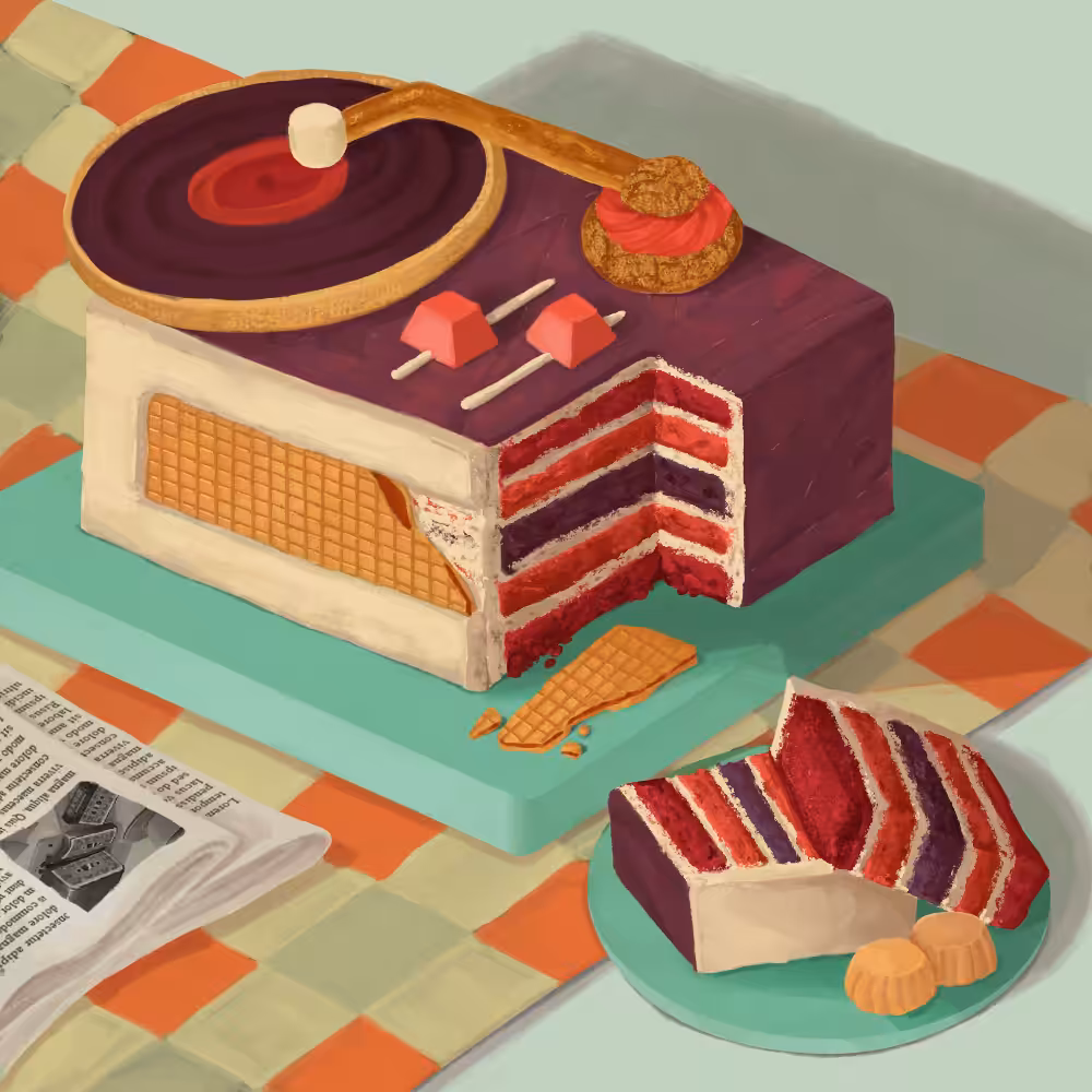 Recorder Cake