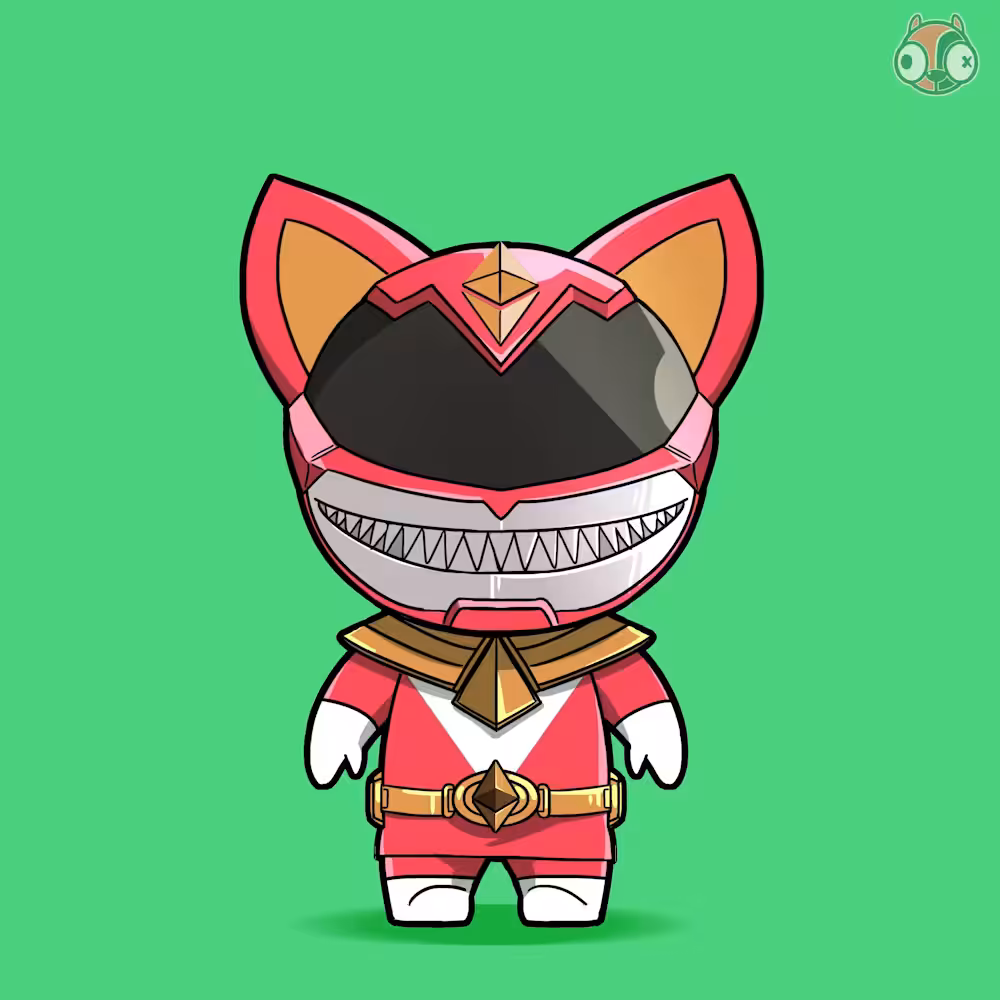 Bonkers Dog No.65 : Bonkers Ranger (Pink)