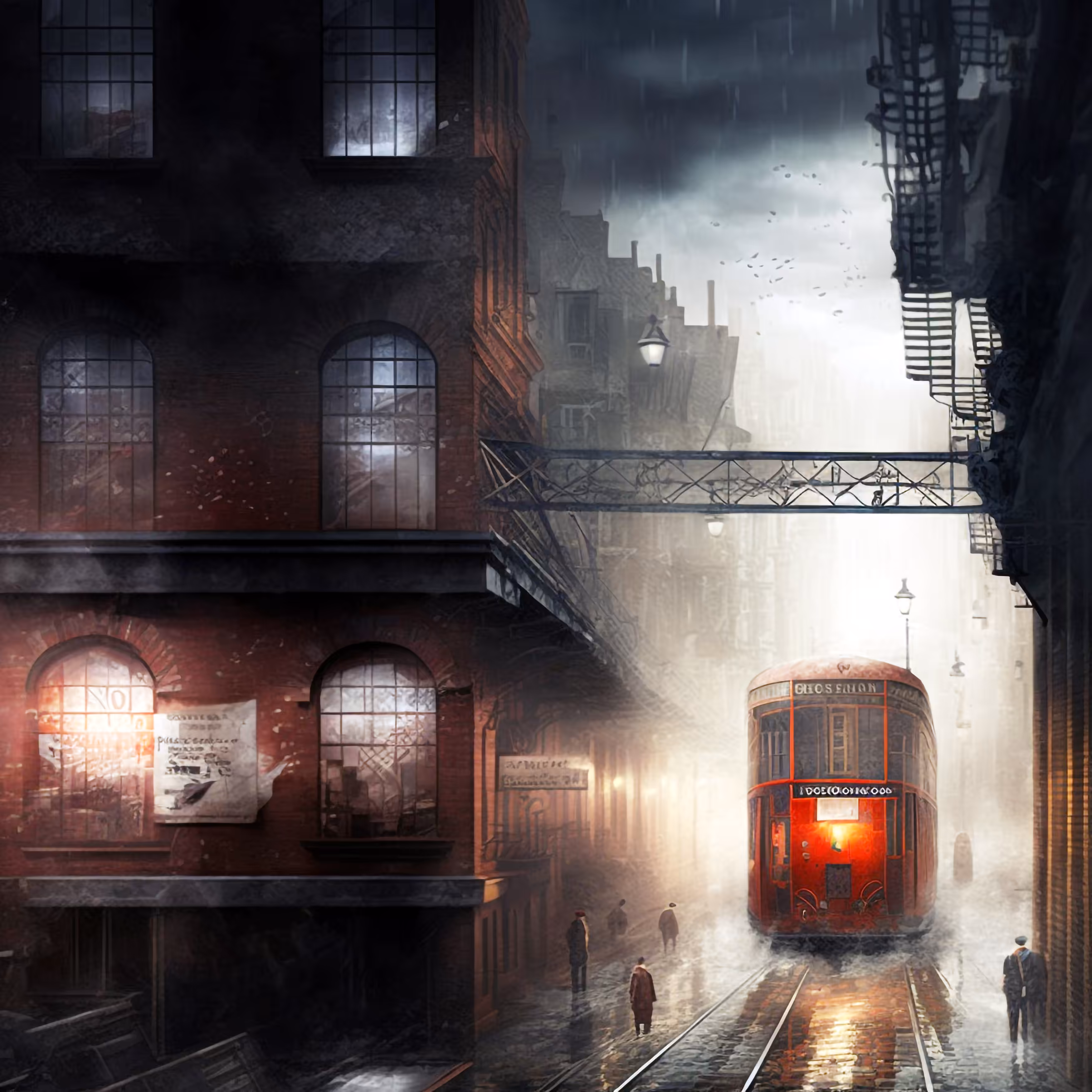 Dreamscapes: Red Tram