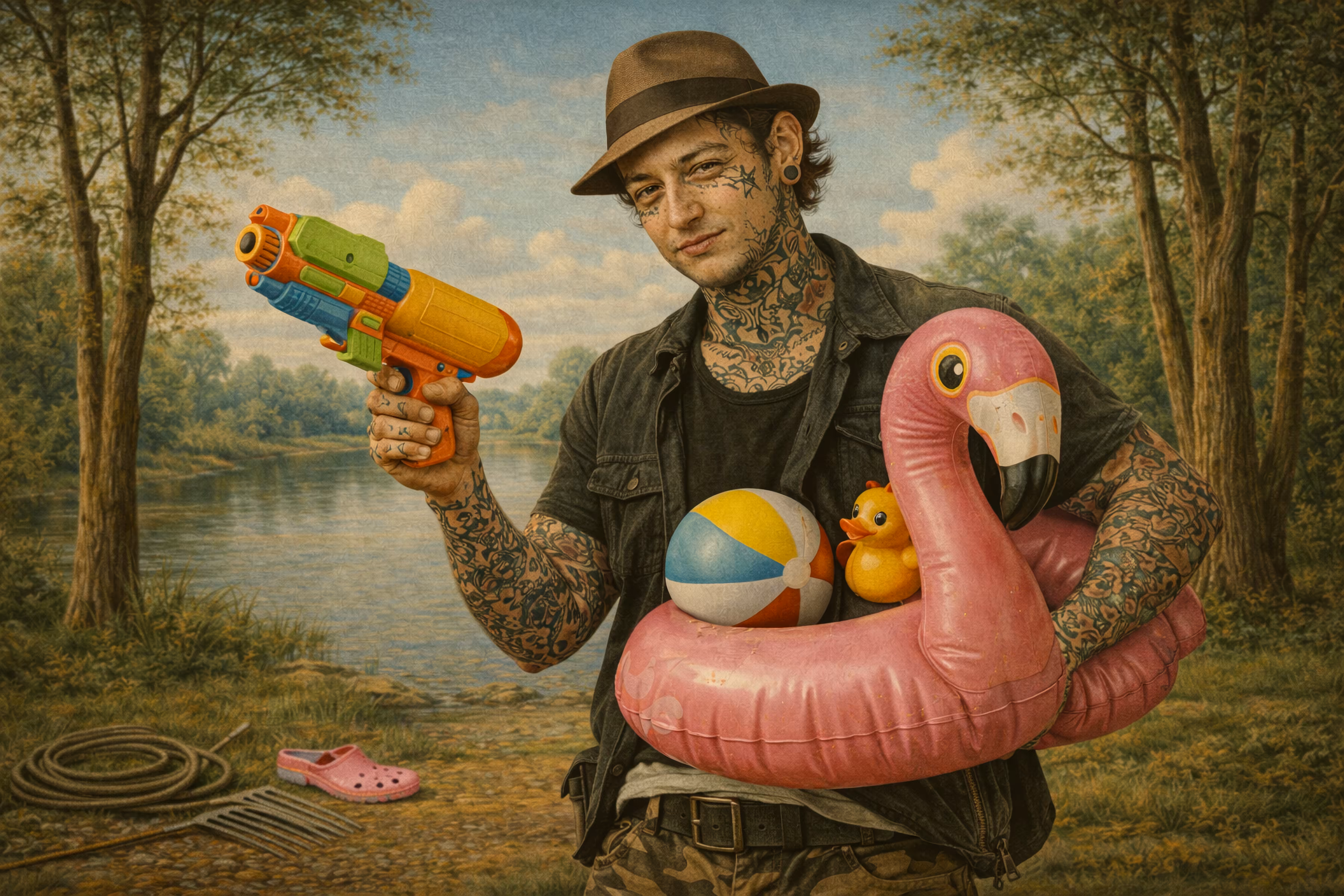 'Pastoral Outlaws': Shallow Wader