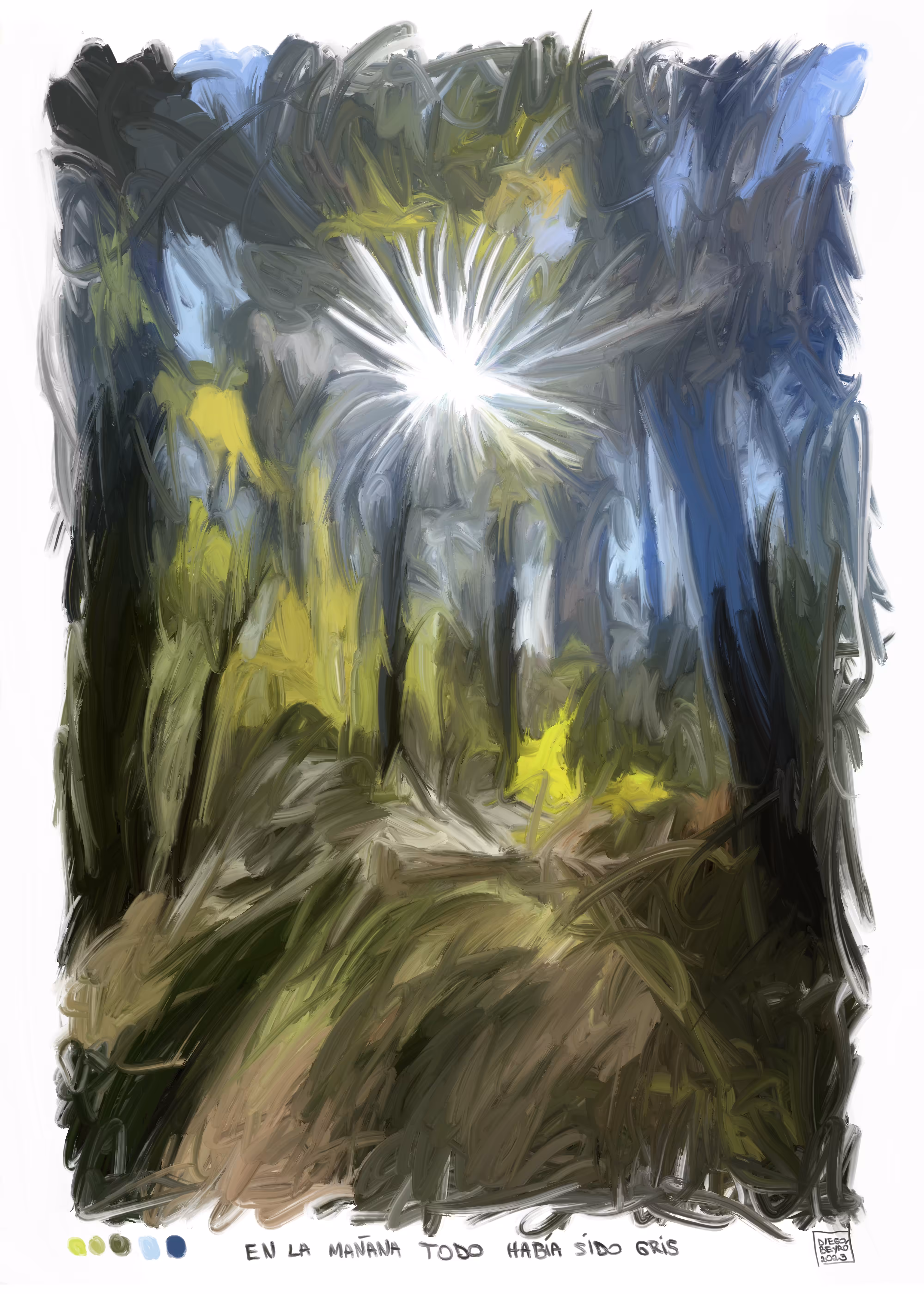Digital artworks: In the morning everything had been gray