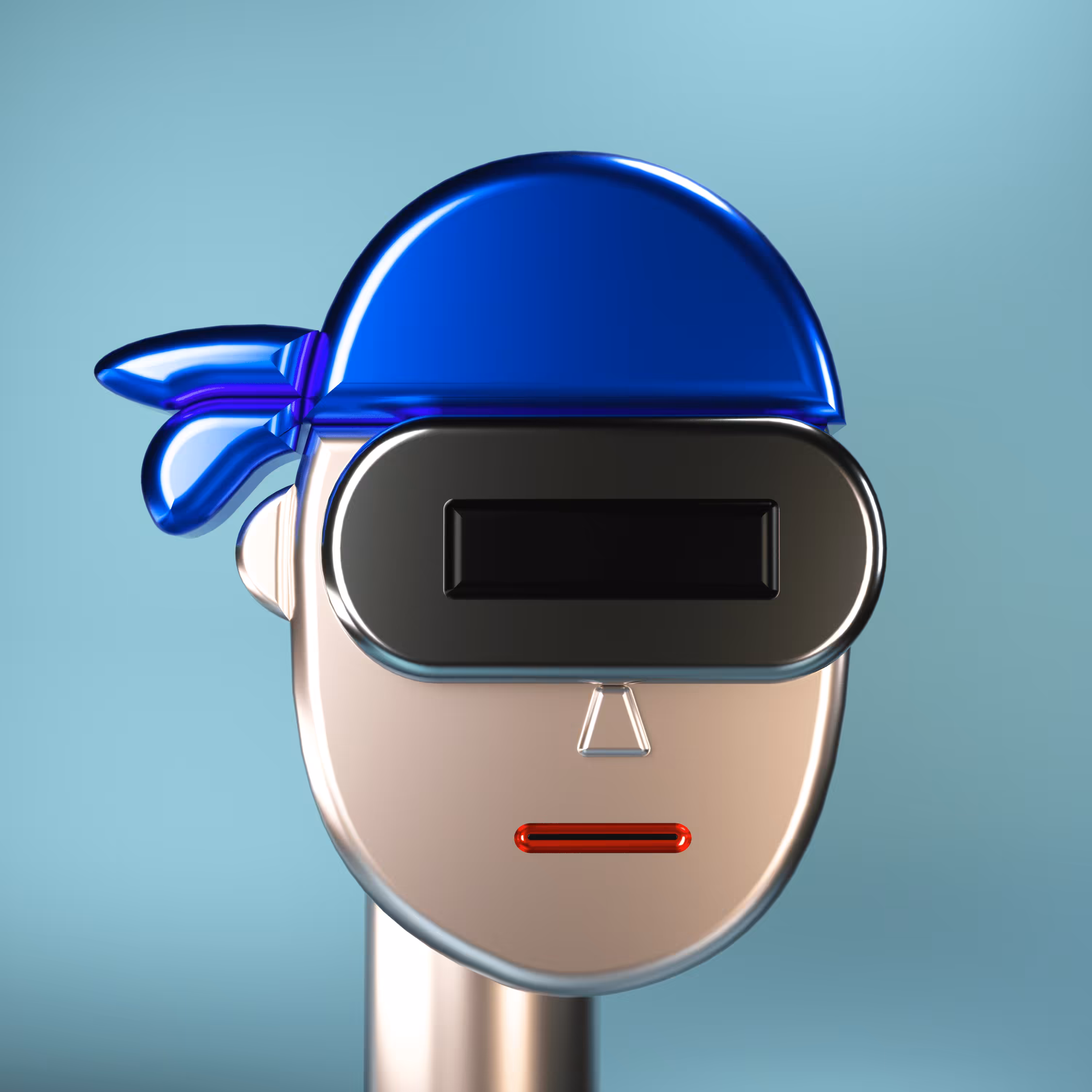 3D Chrome Punk #0318
