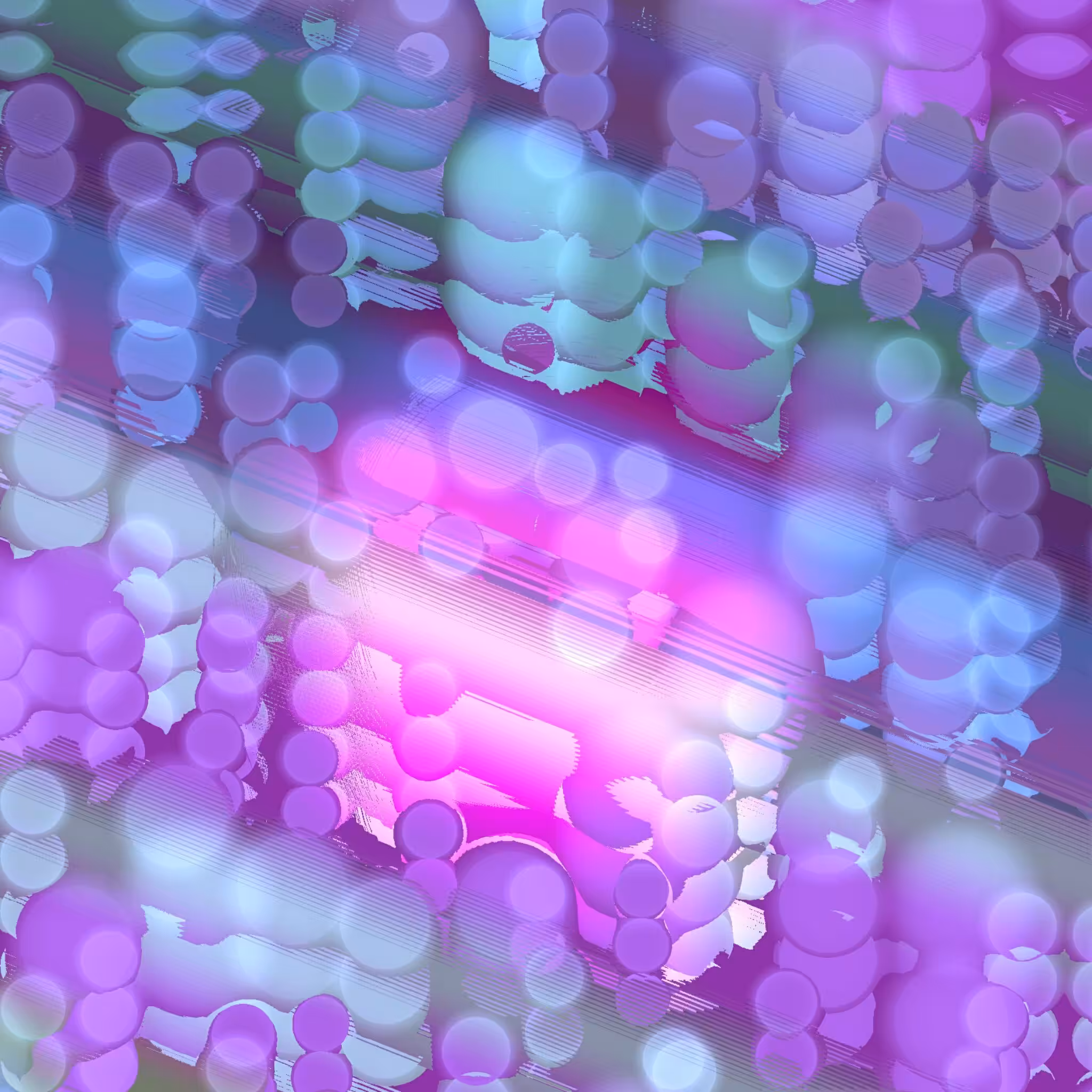 Vaporwave Bubbles