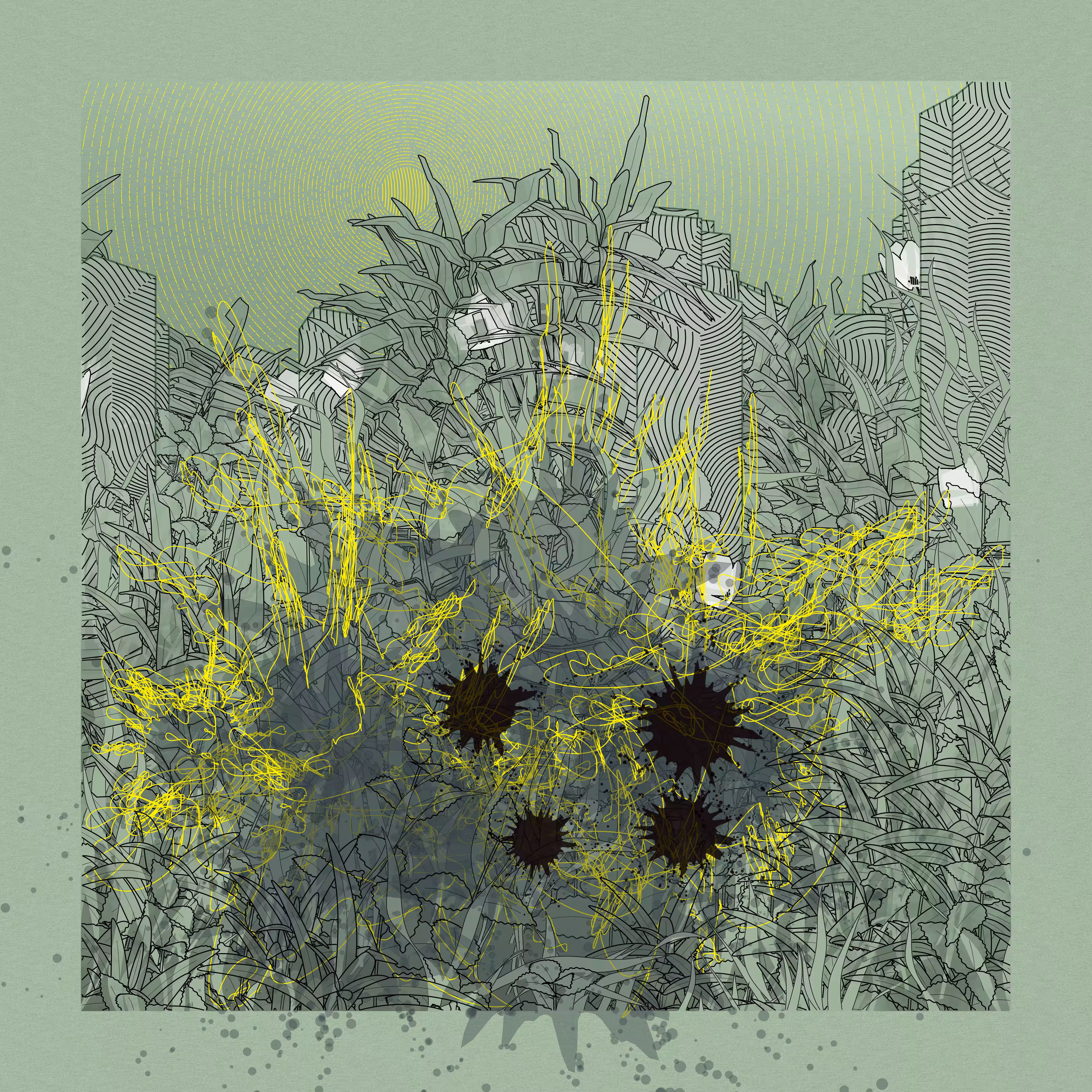 Landscape with Carbon Capture #3400