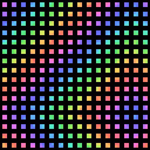 Animated RGB Squares #6