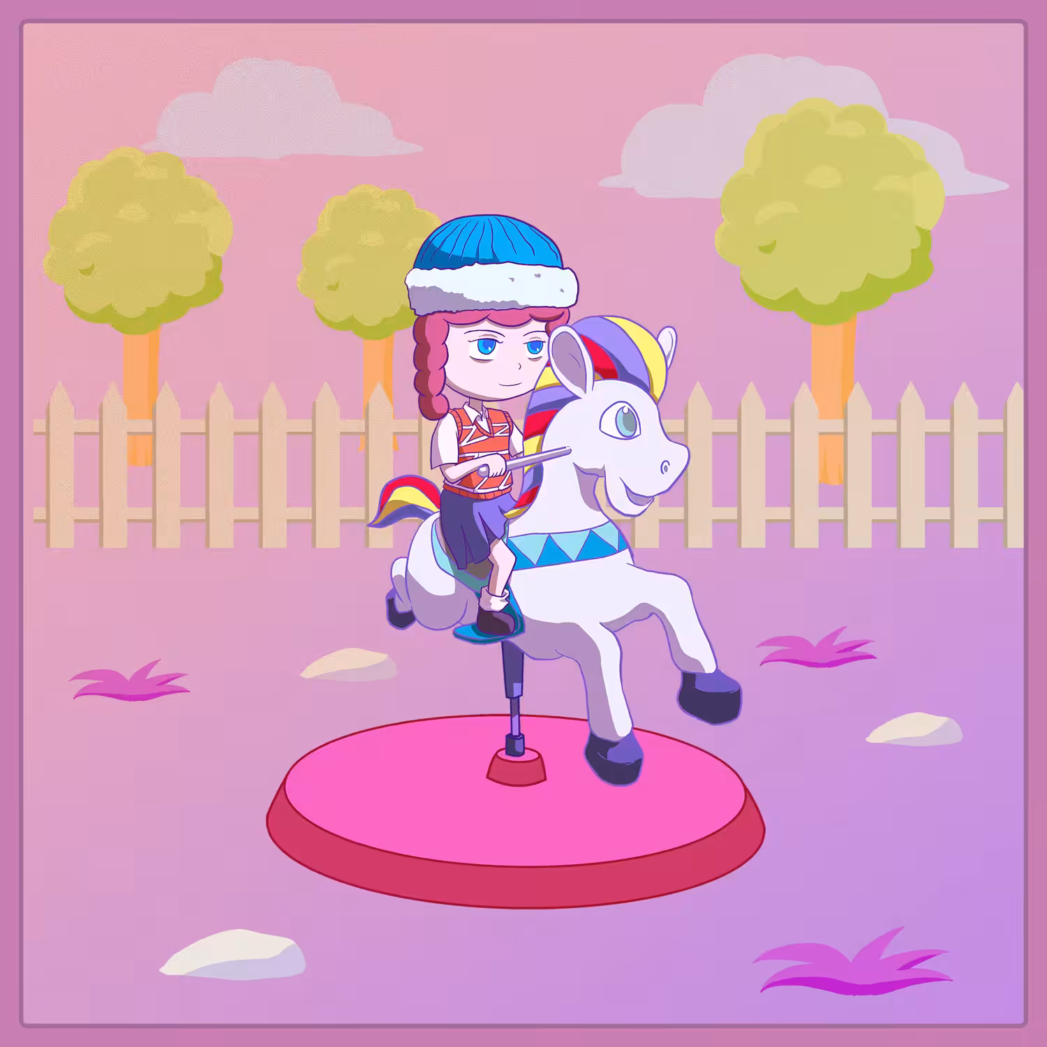Livy Hobbyhorse Riding