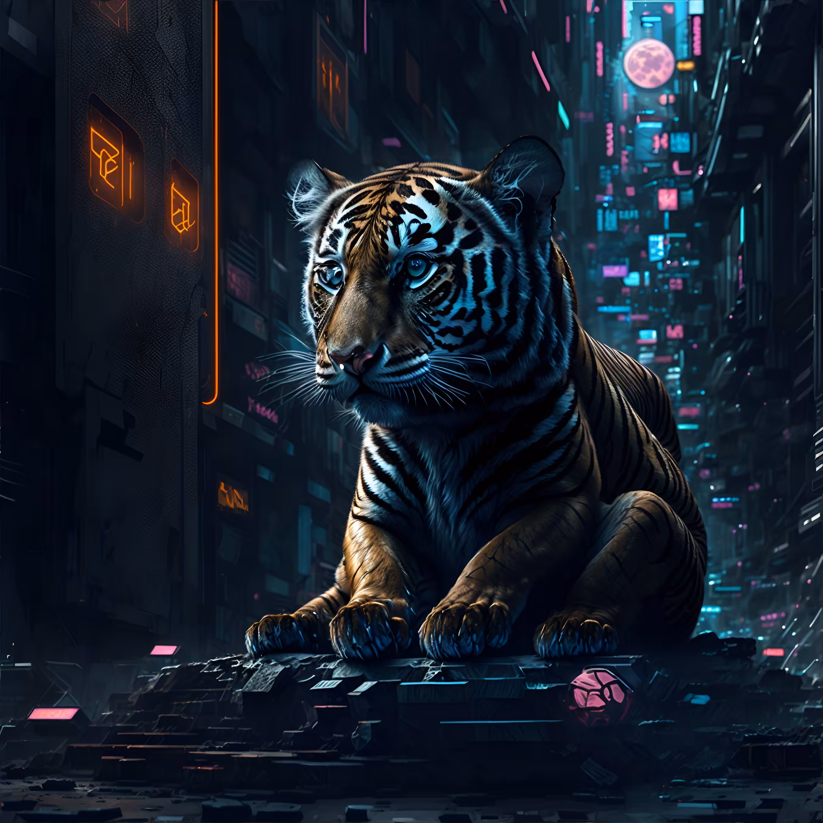 Cyber tiger