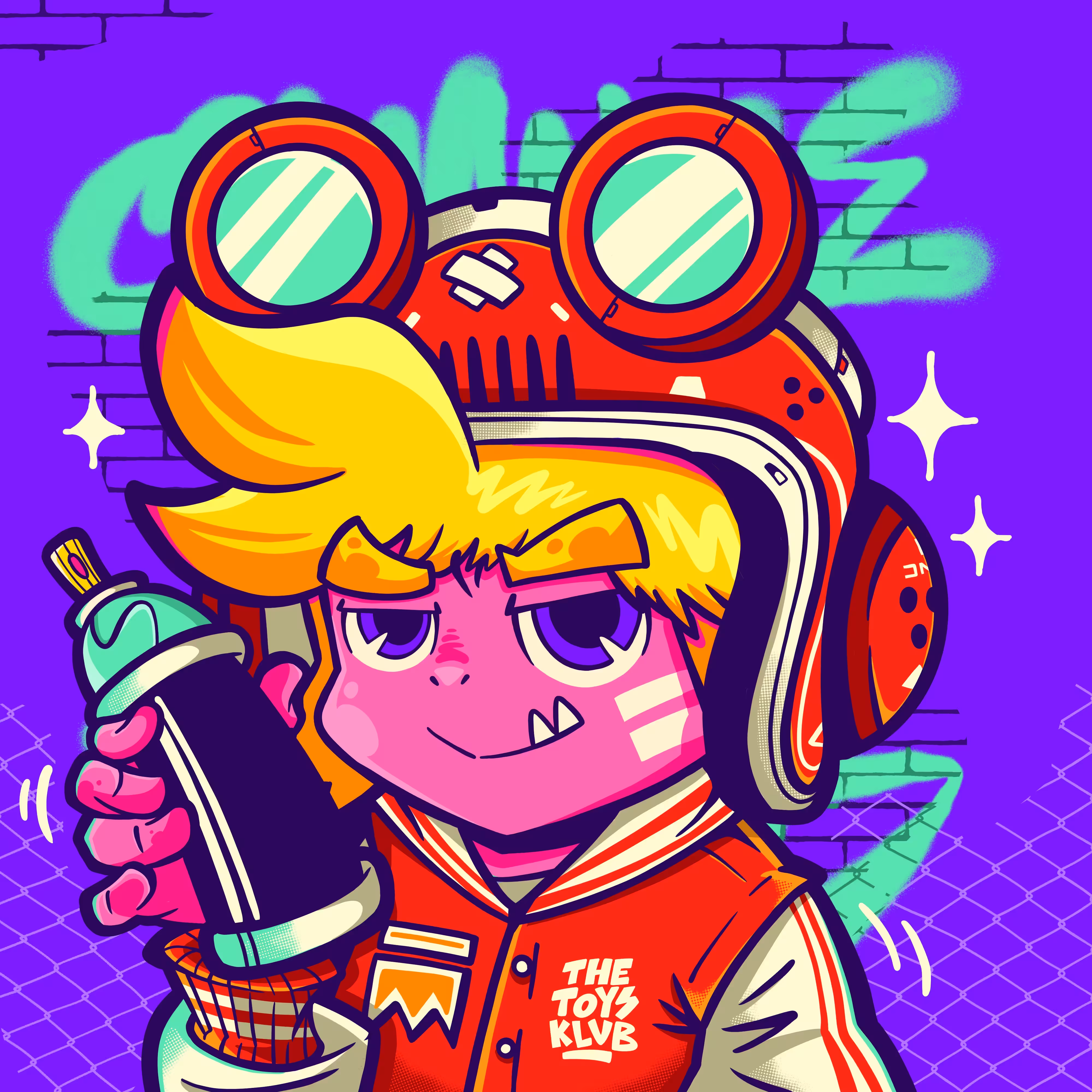 owangeboy and frens #41 - spray cans boy by Miao