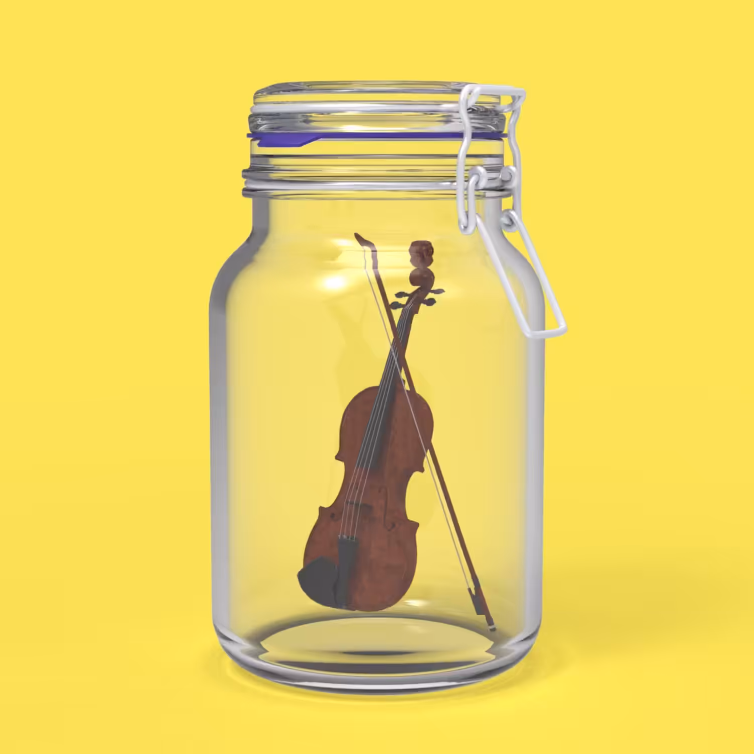 VIOLIN IN JAR