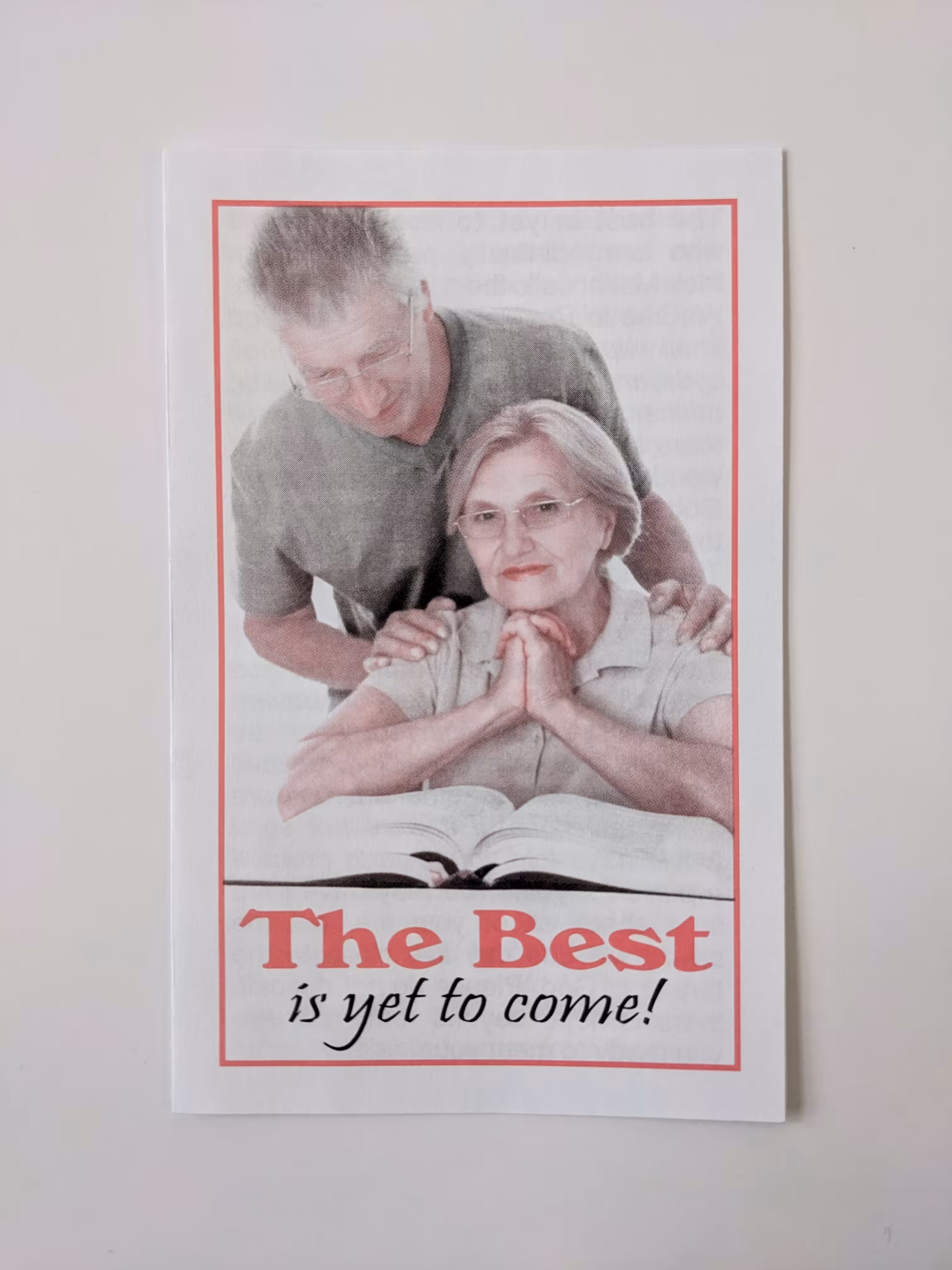The Best is yet to come!