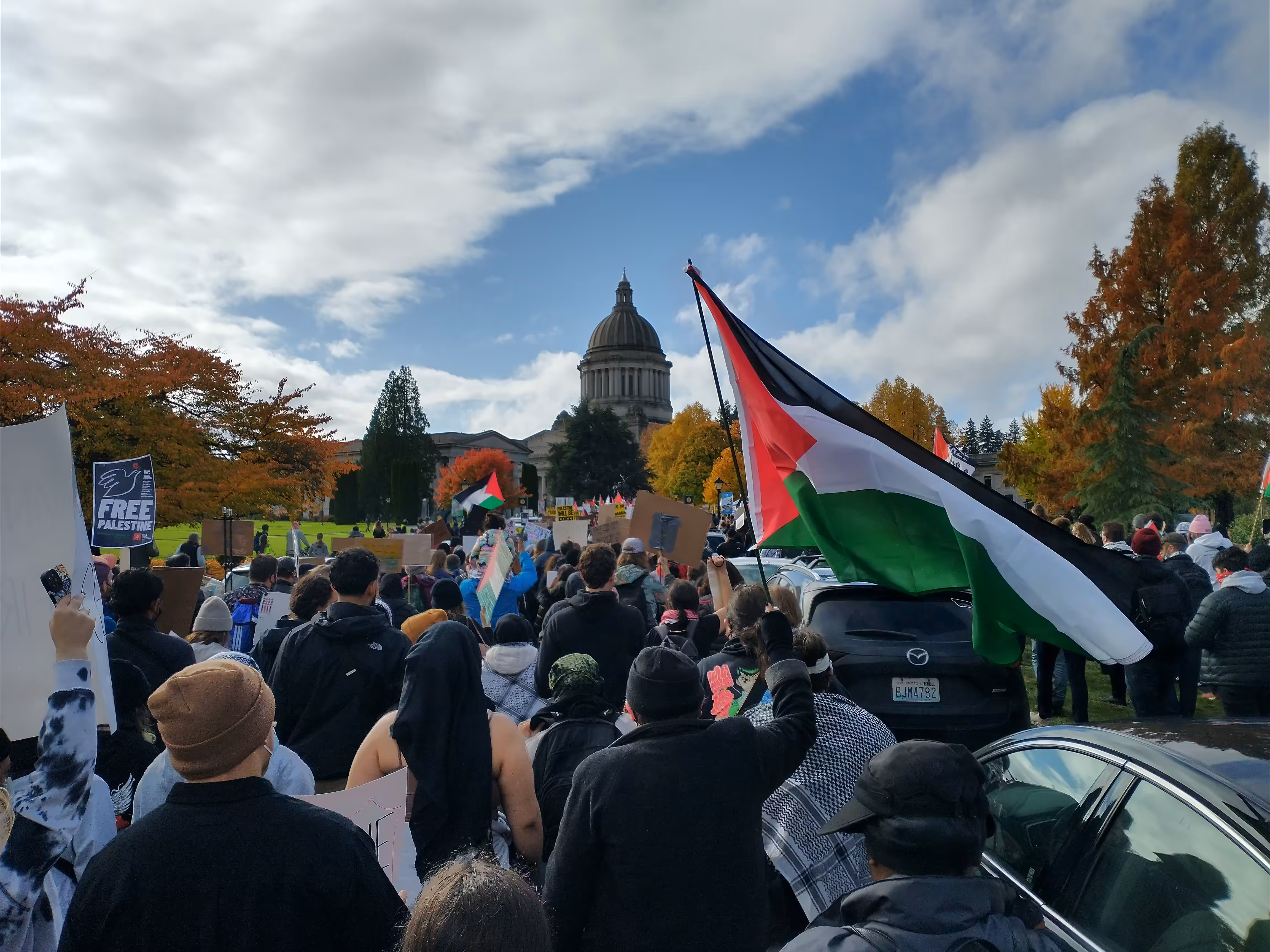 Olympia Says Free Palestine #1
