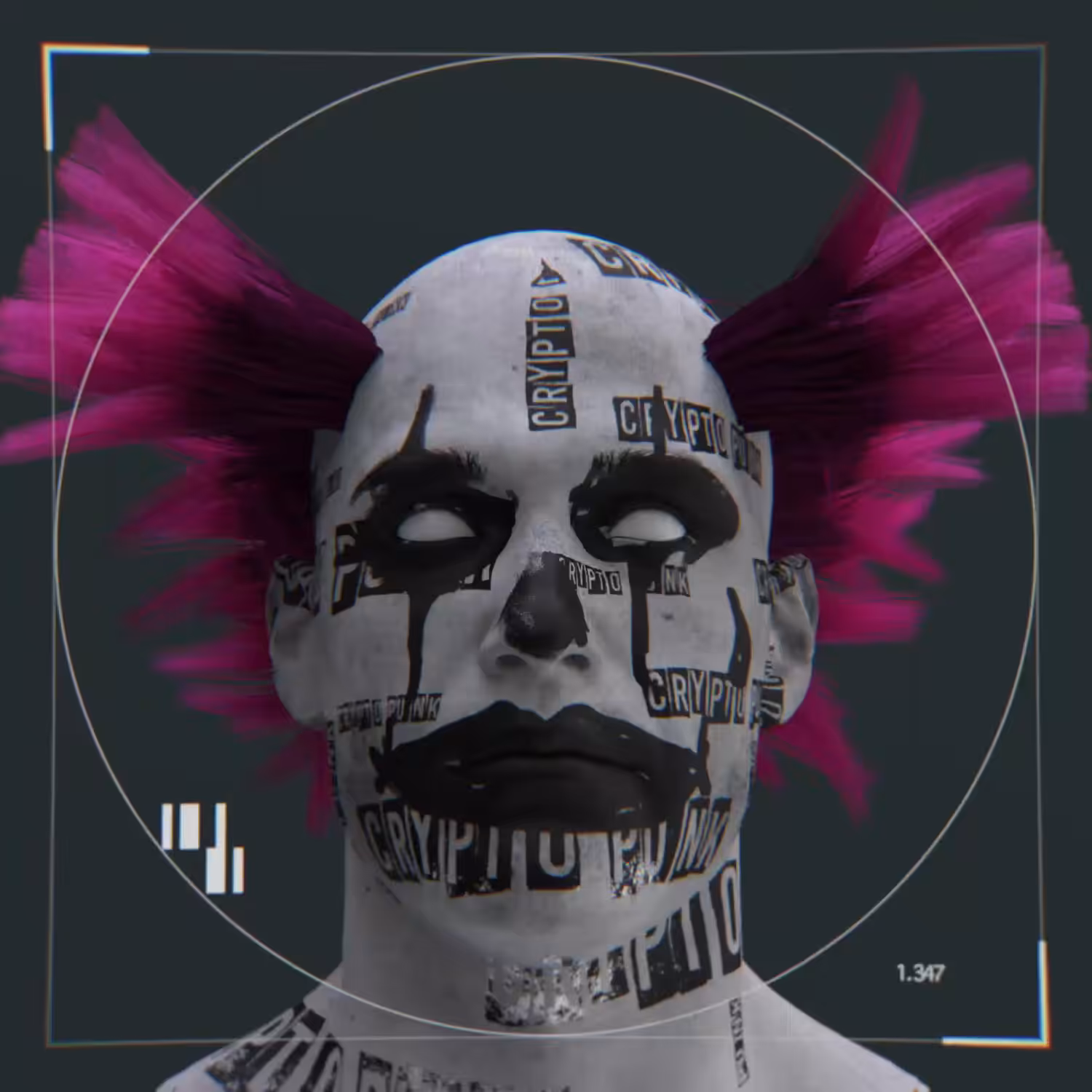 Crypto Punk Mugshot #2 