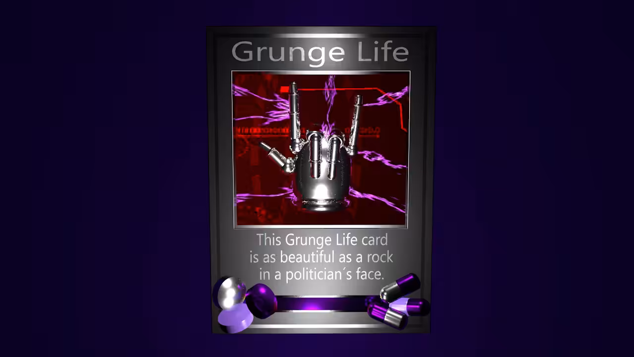 Card #14: Grunge Life