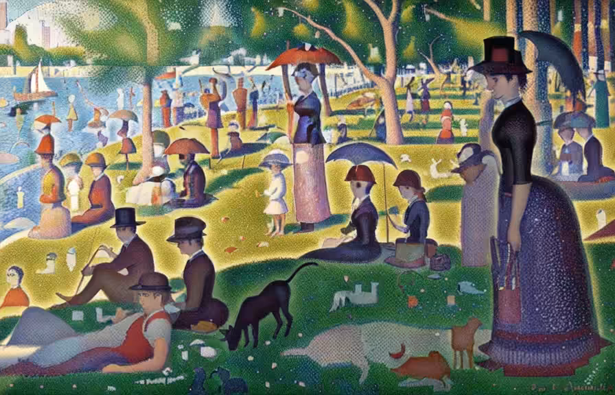 A Sunday Afternoon on the Island of La Grande Jatte