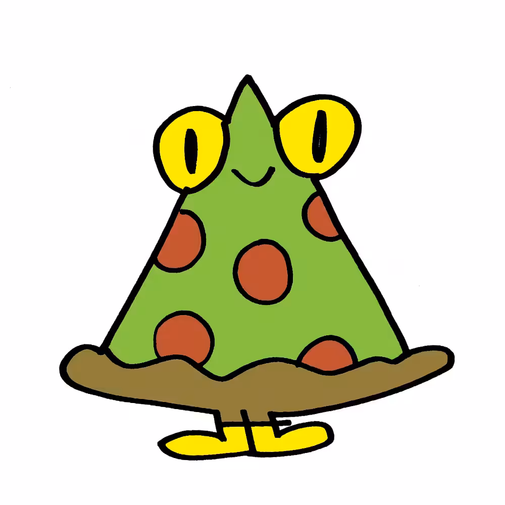 " Hallucinogenic Frog Slice"