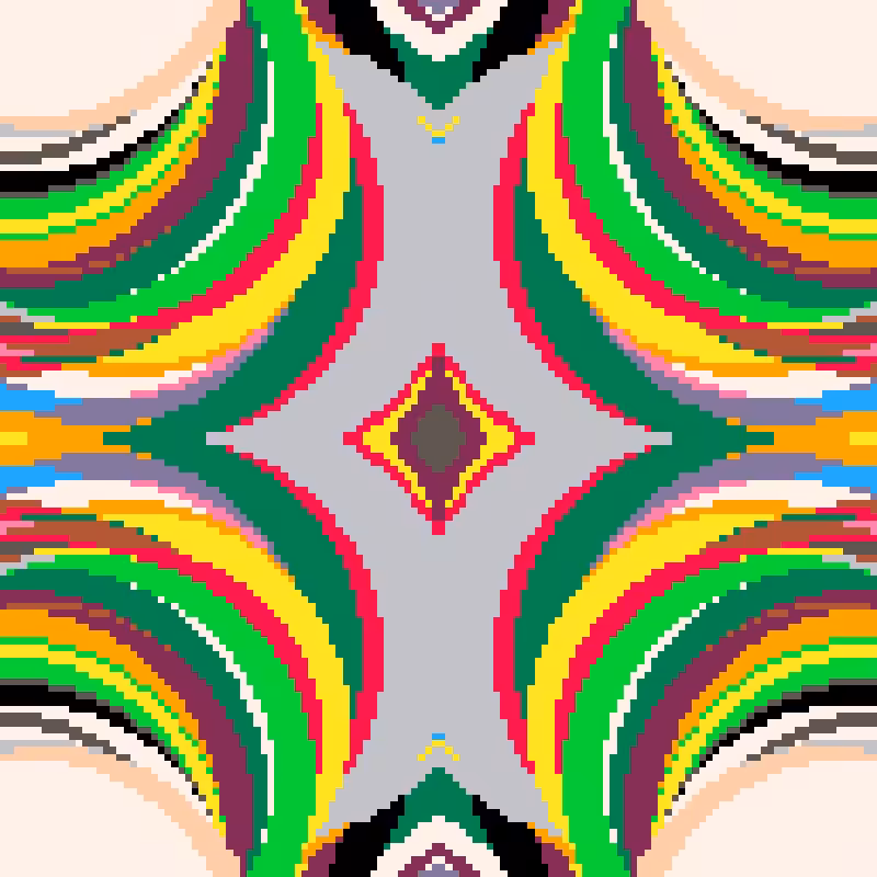 Rapid Psychedelic Inkblot Test Generator #5