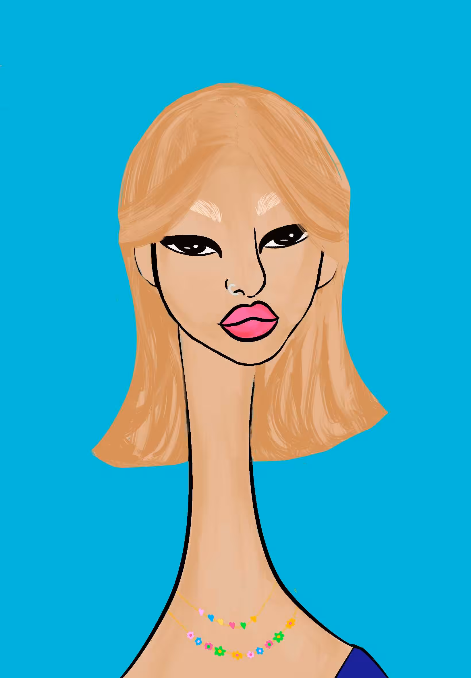 Long Neckie Ladies: Long Neckie Lady #1609