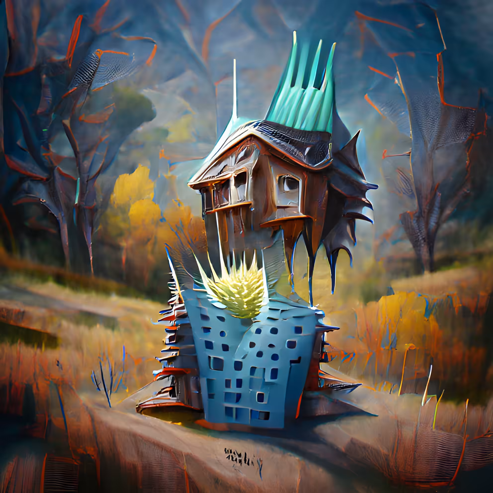Spiky Cabin