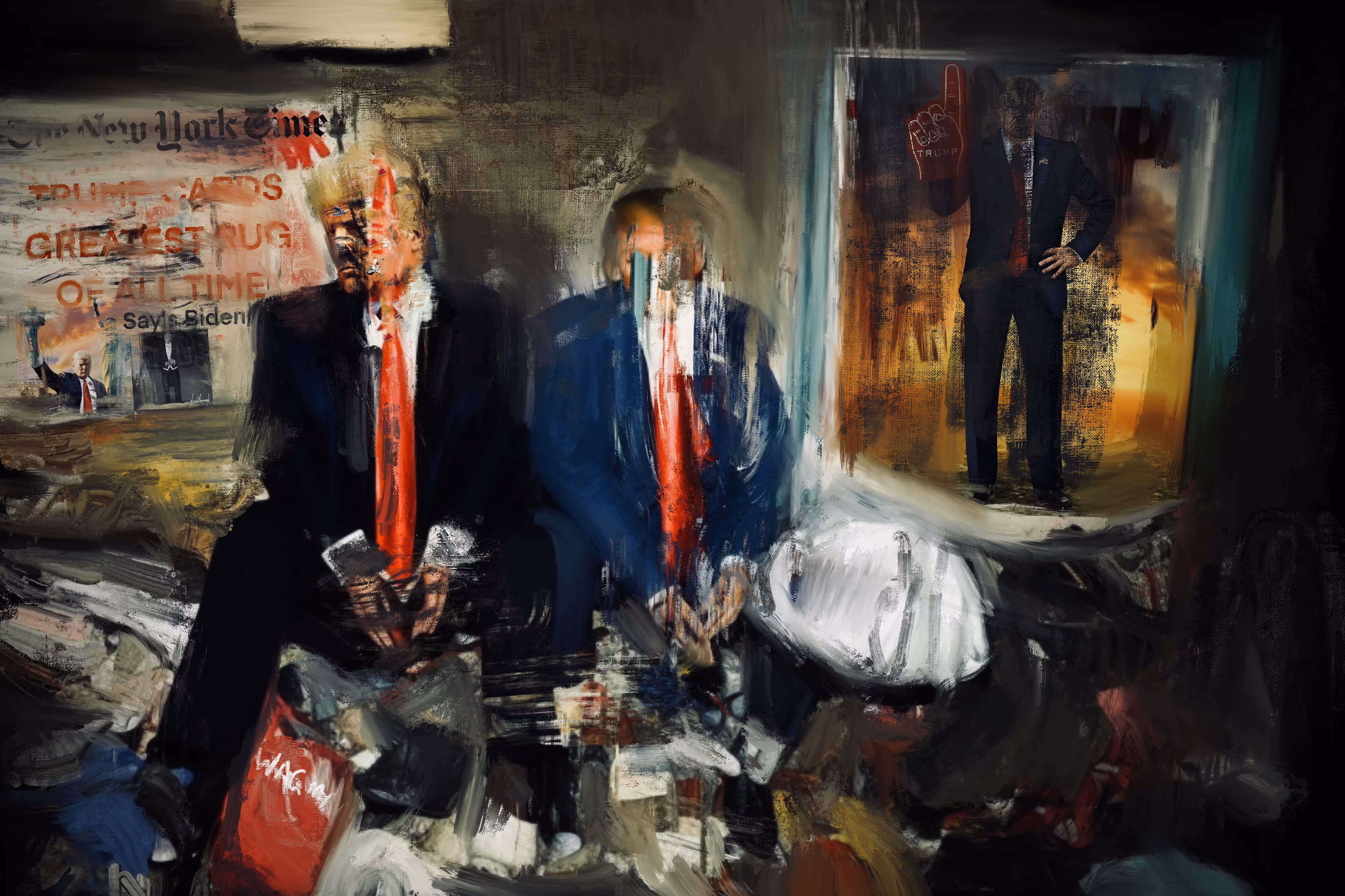 Subway Doppelgängers