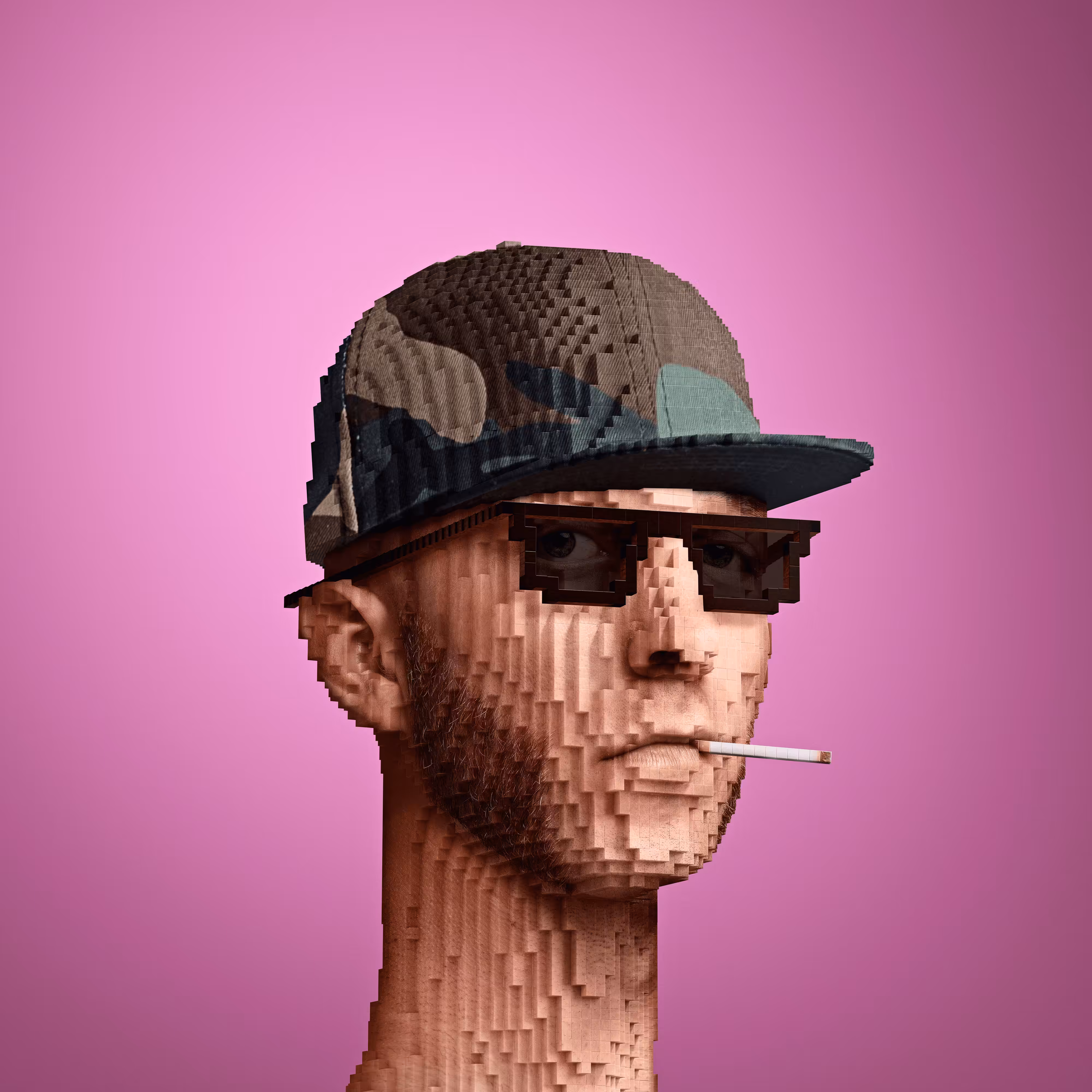 Block Head Punk 041
