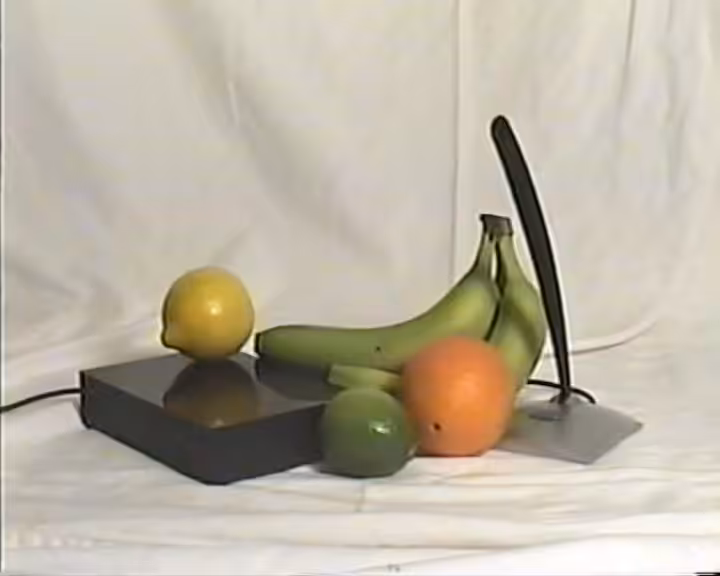 Still Life (Seagate 2TB External HDD and Logitech Desktop Mic with Fruit), 2015