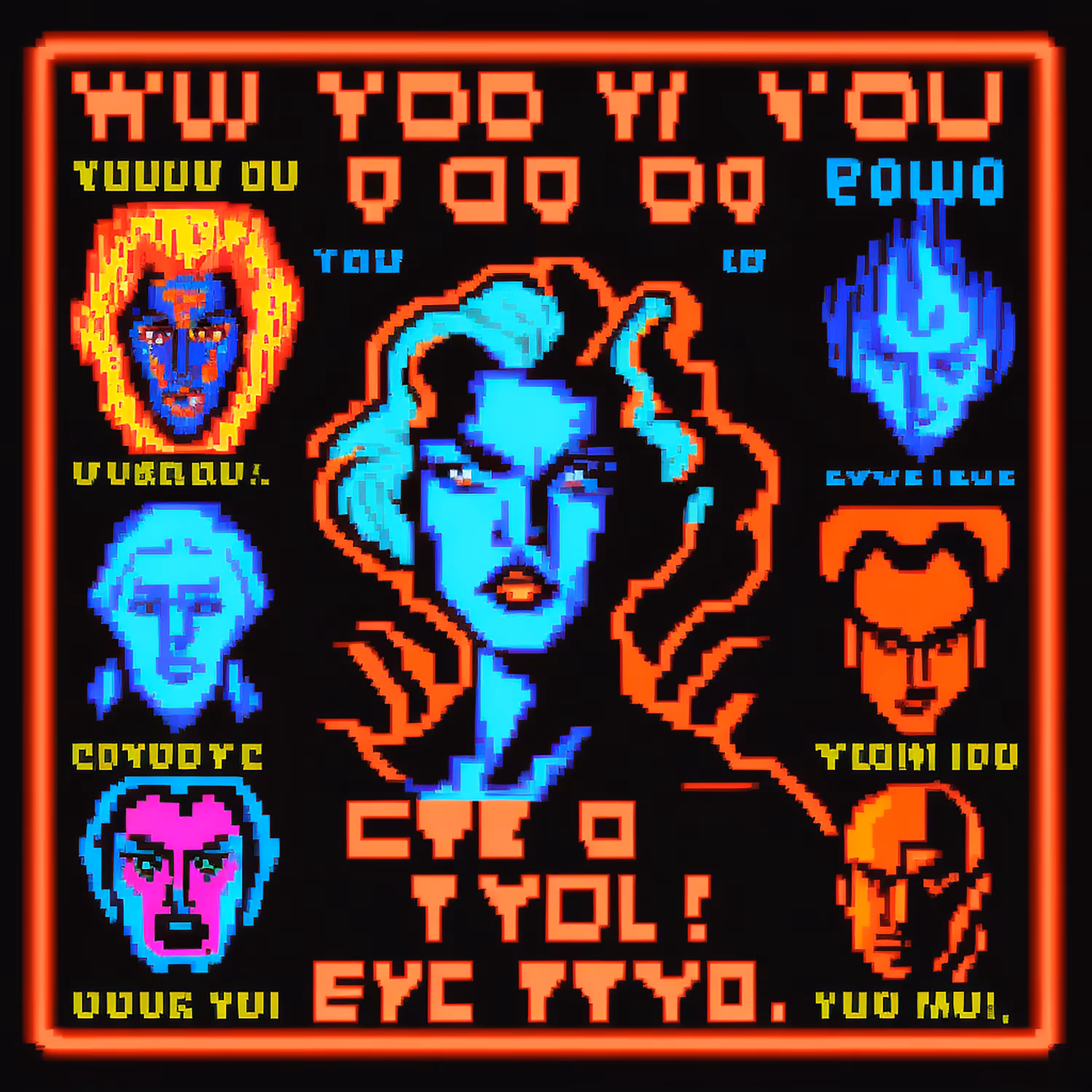 Pixel Game Posters #36