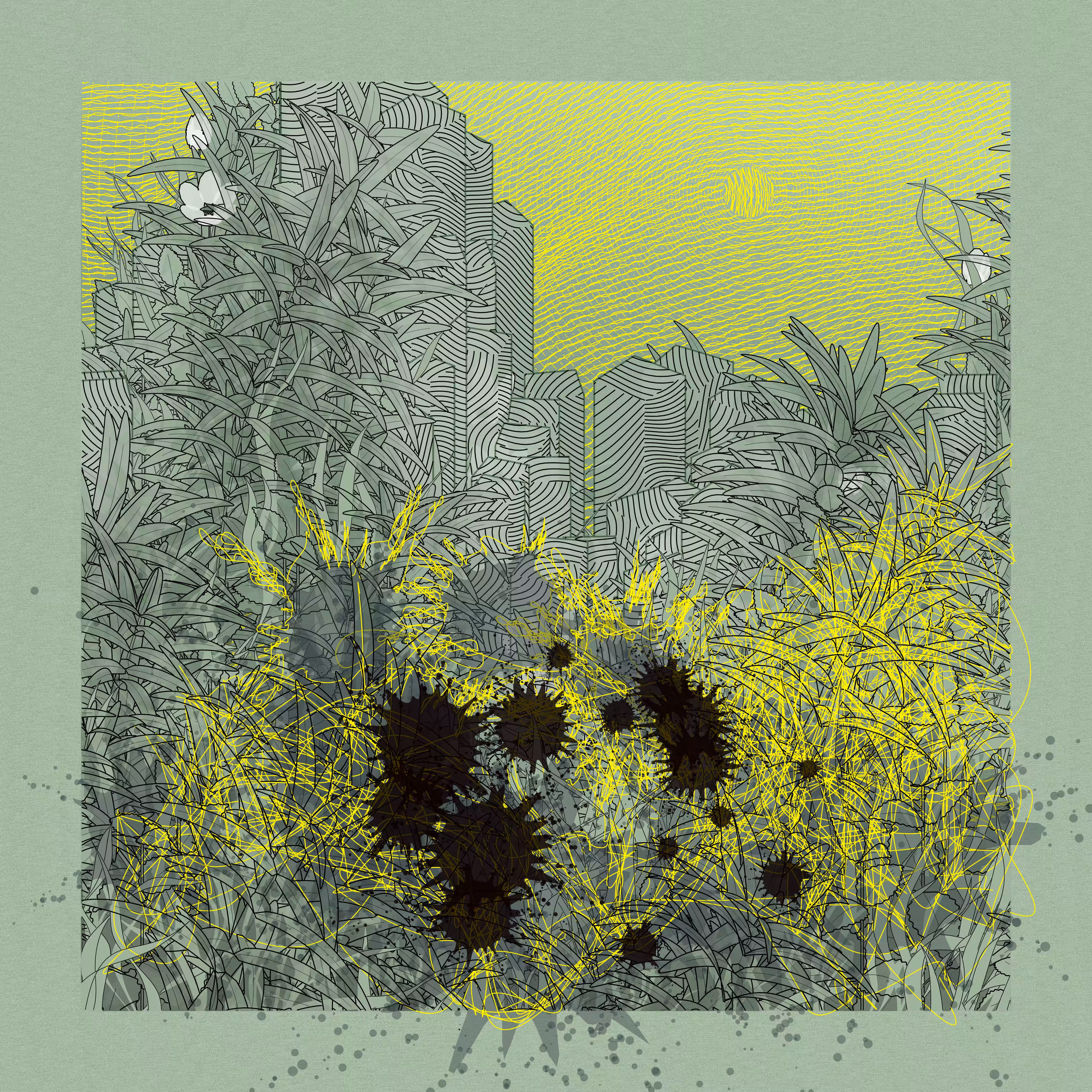 Landscape with Carbon Capture #3520