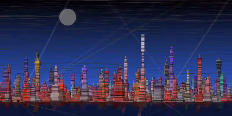 Fictional Cityscapes #71