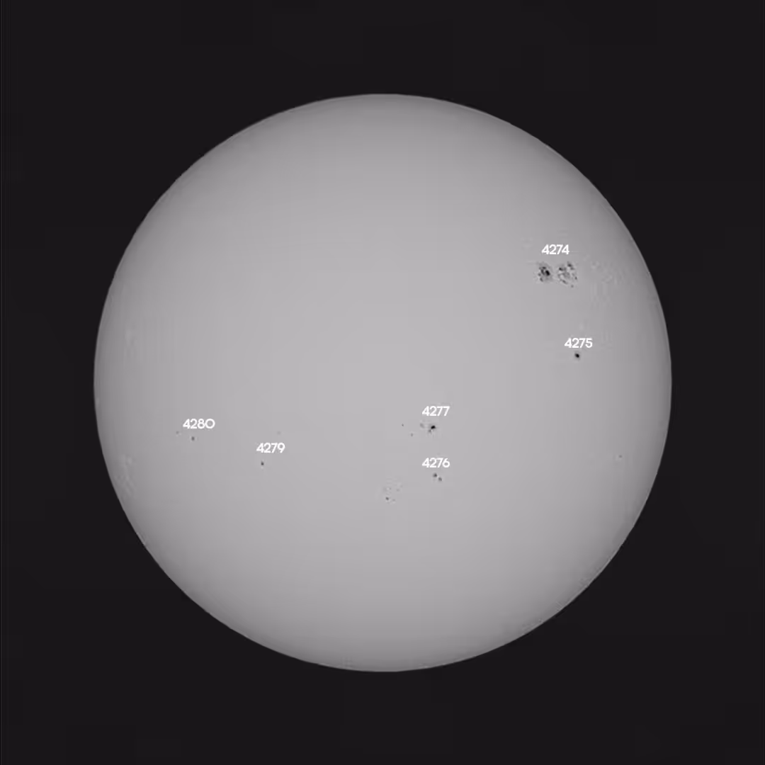 Solar Cycle 25: #592, 12/11/25