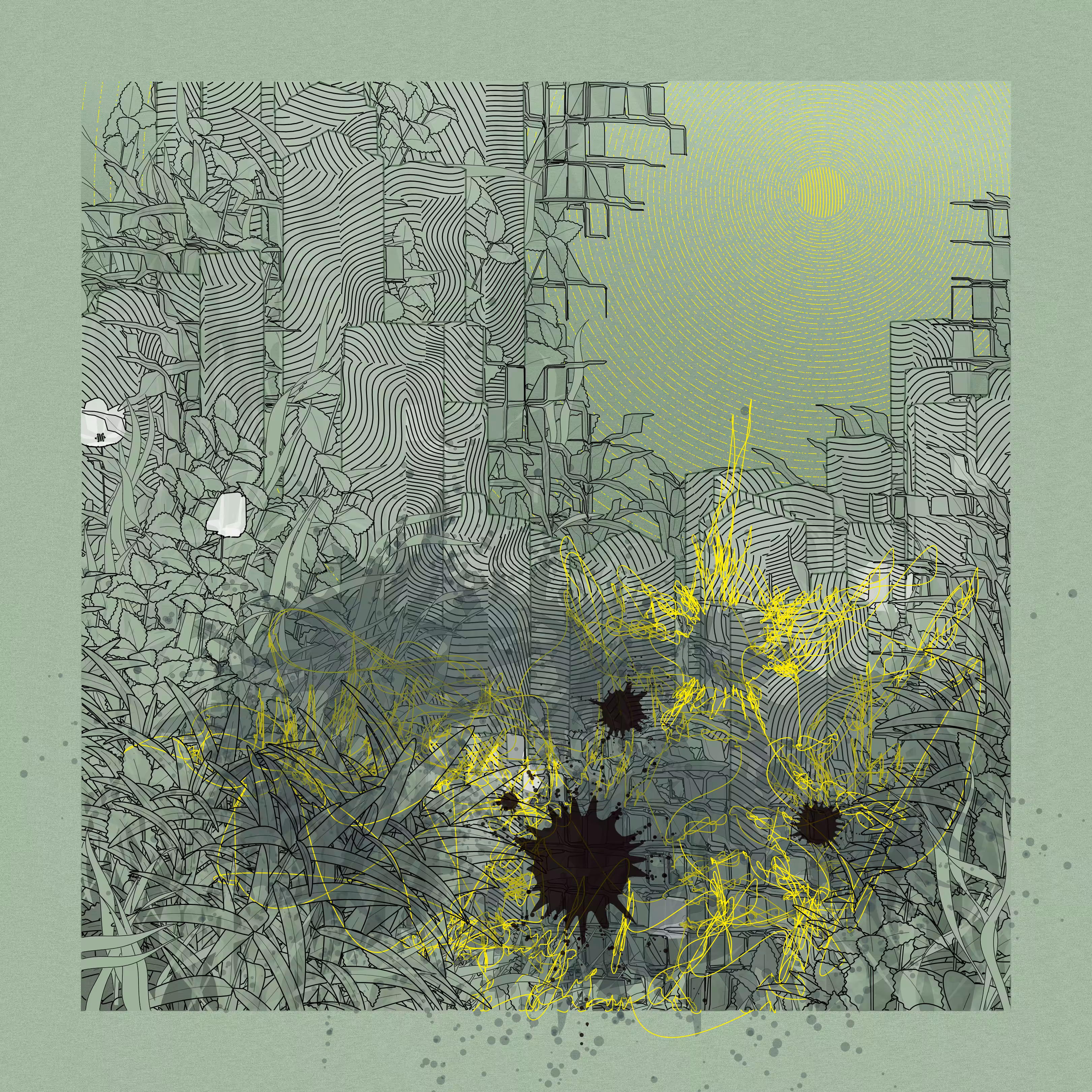 Landscape with Carbon Capture #6821