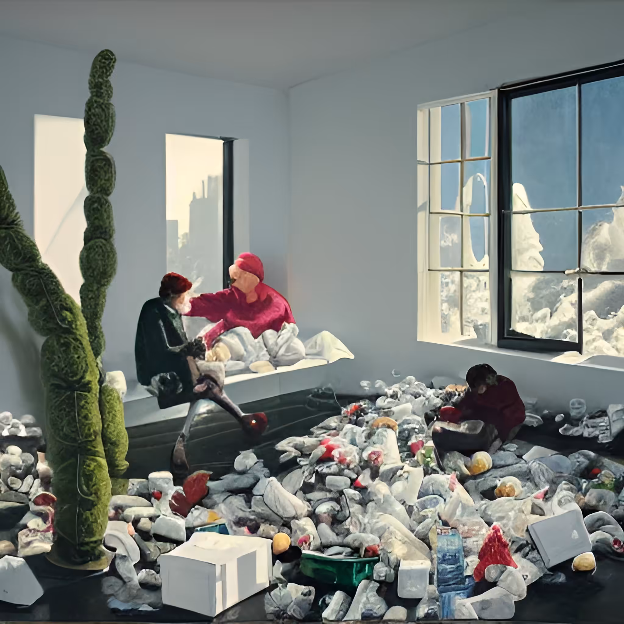 Chaotic Winter Interiors II