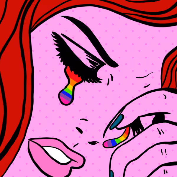 The crying lady 2022