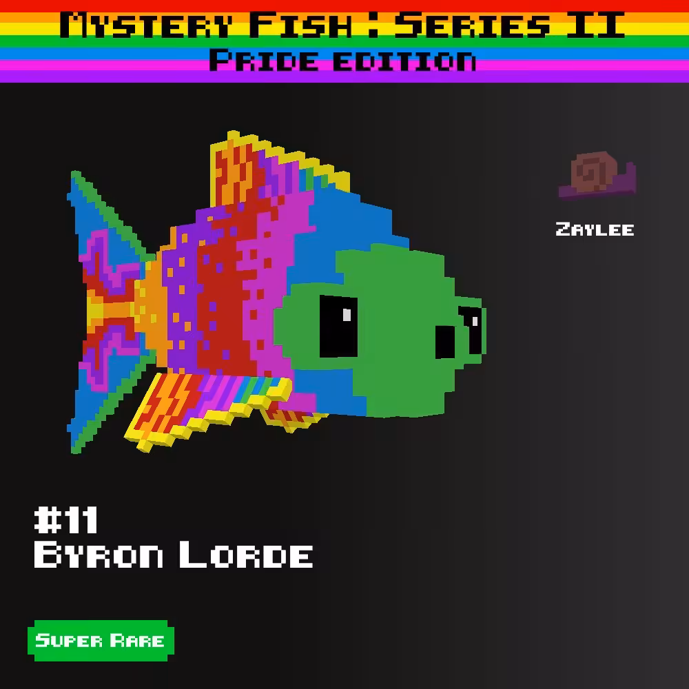 Byron Lorde :: Mystery Fish : Pride Edition #11 