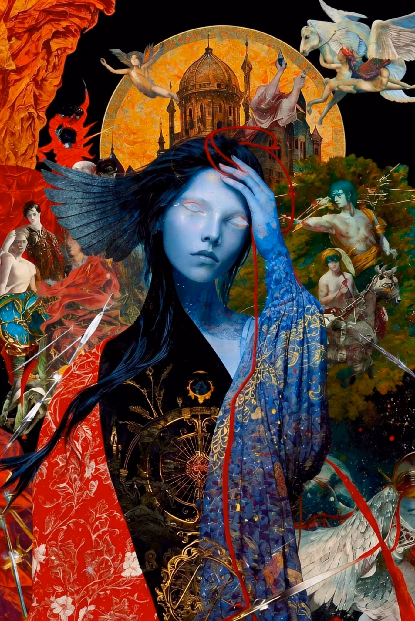 The Blue of Heavenly Sorrow
