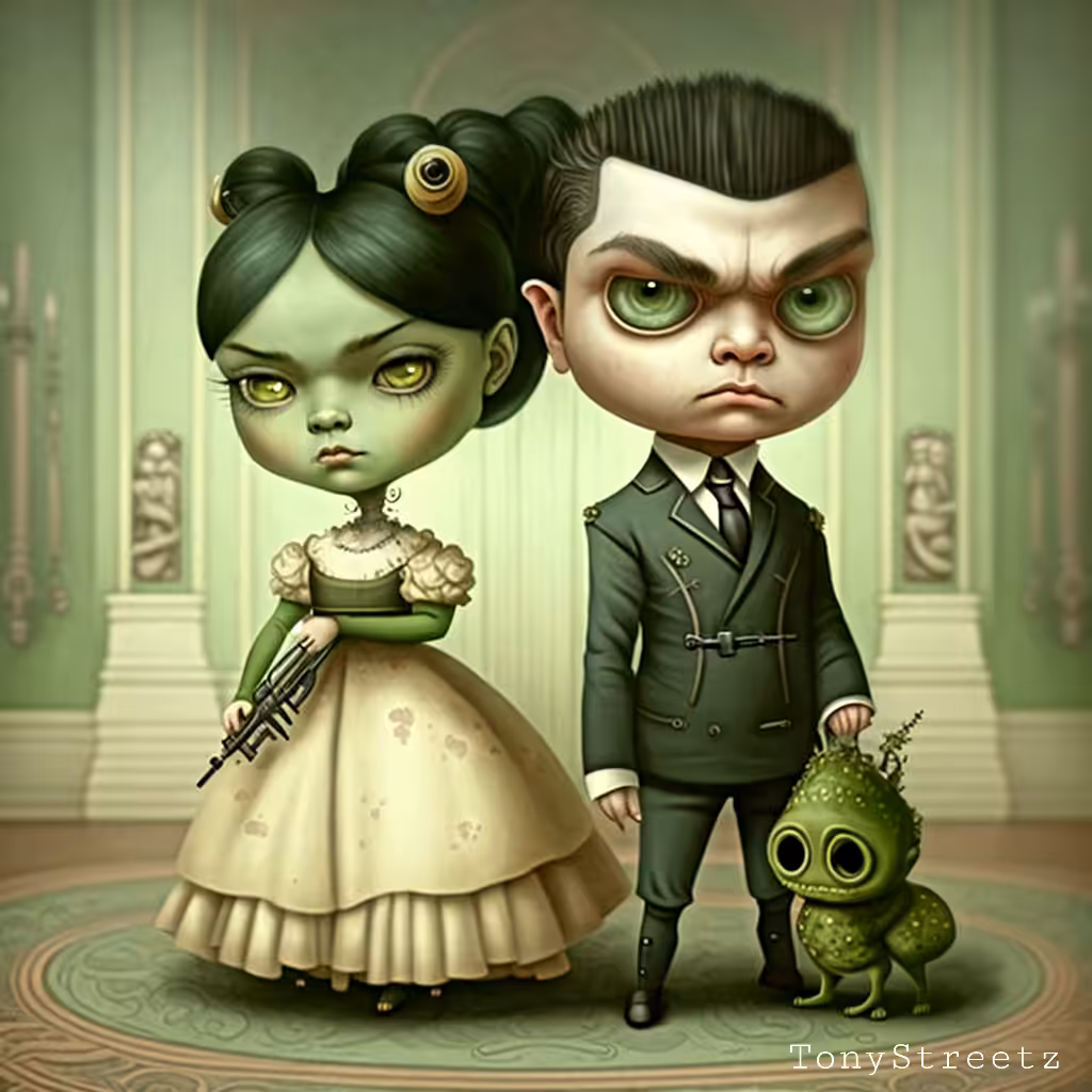 Whimsical Wonders #2 (Bonnie & Clyde)