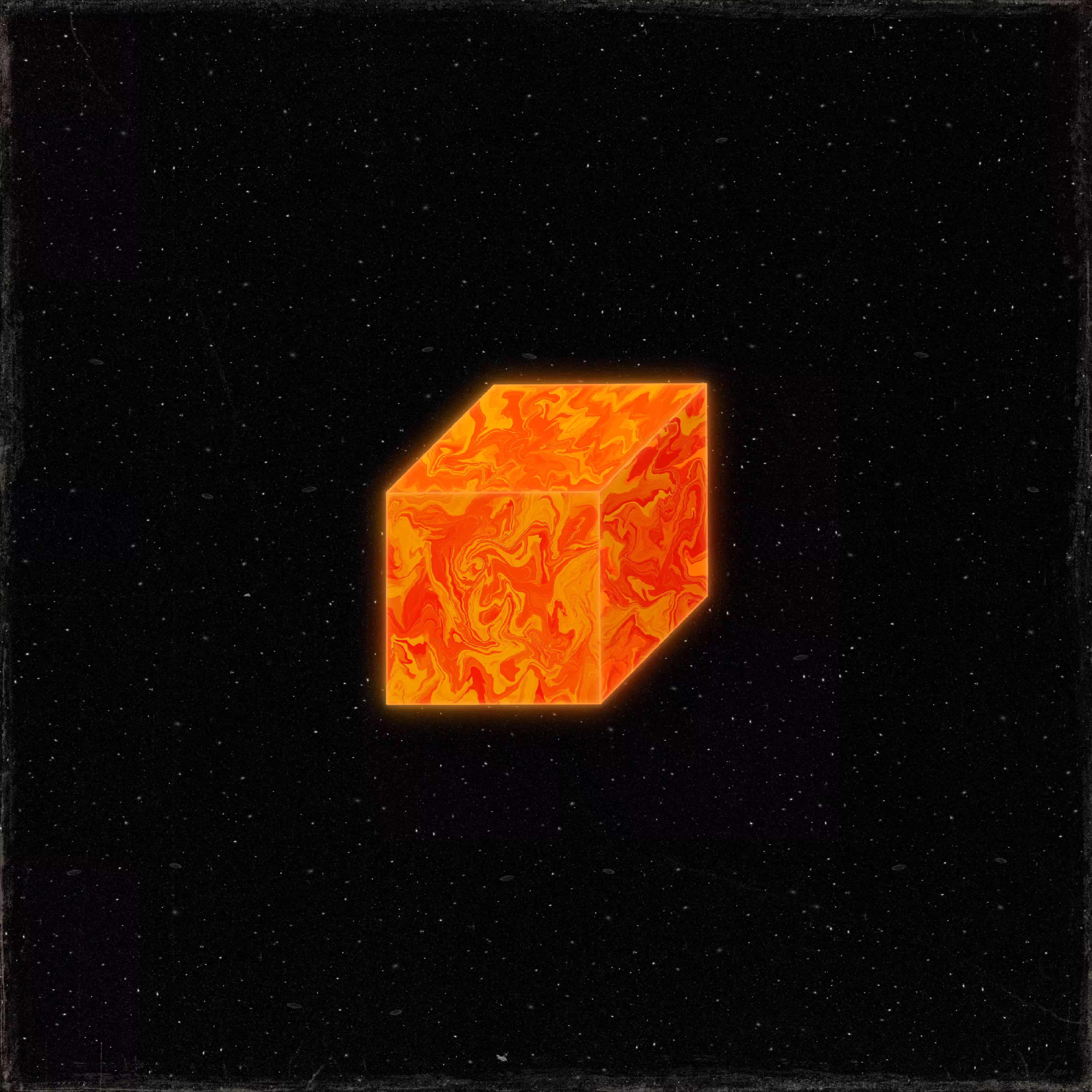The Burning Cube