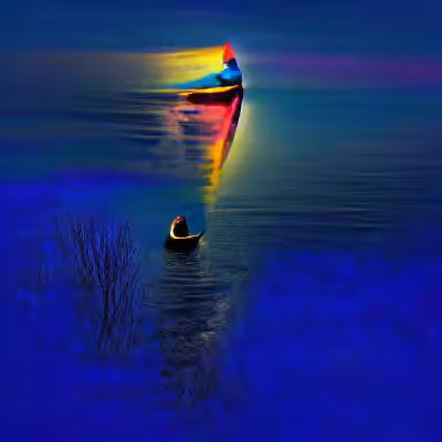 Rowing Toward Sunset