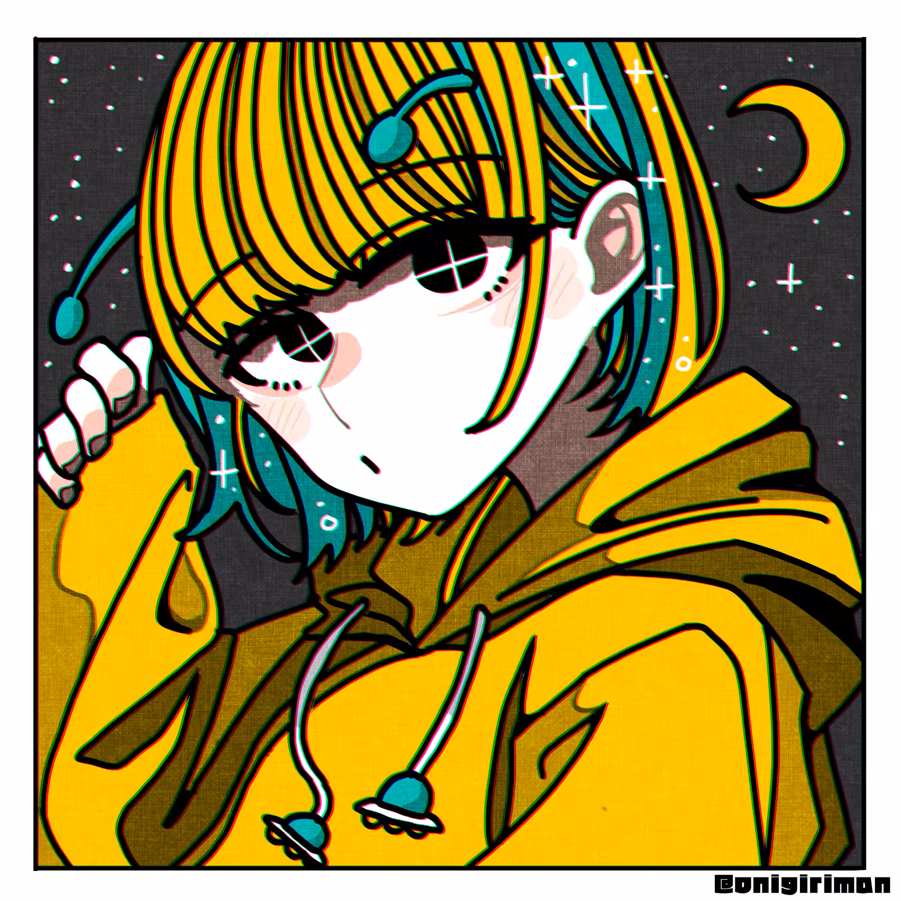 onigiriman's cute girl Collection: Space Alien Girl