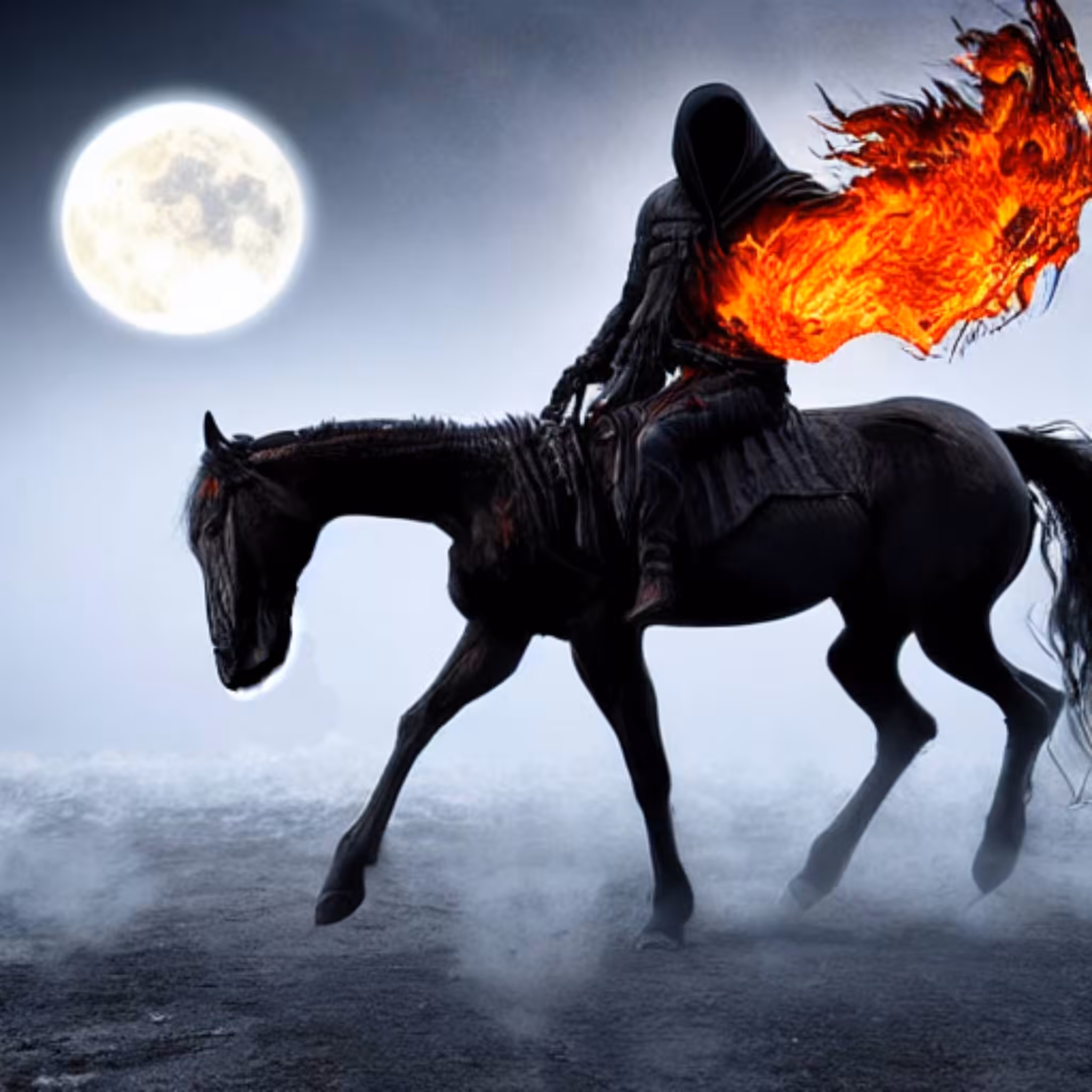 The Full Moon Rider