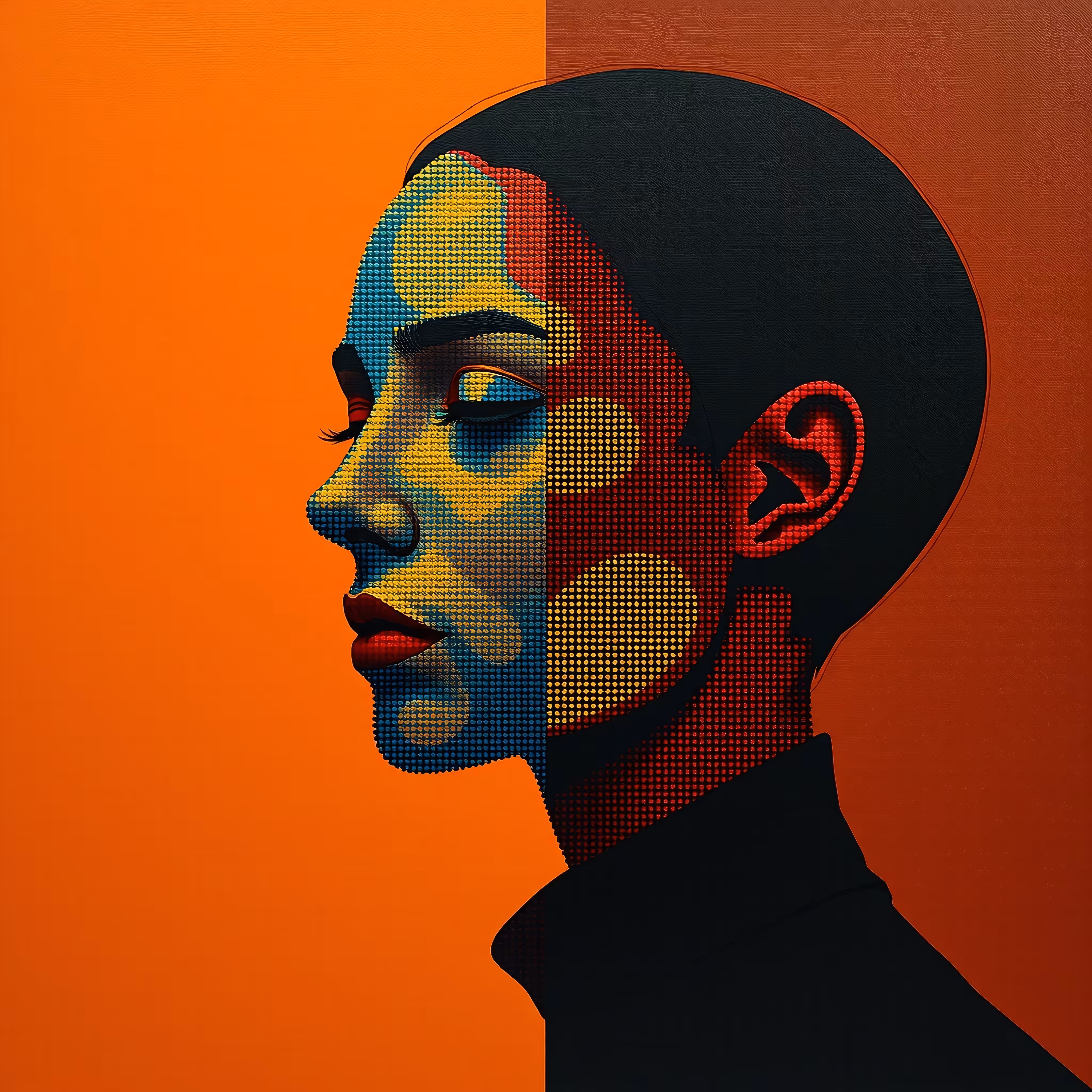 Face #26 -Spectrum of Silence