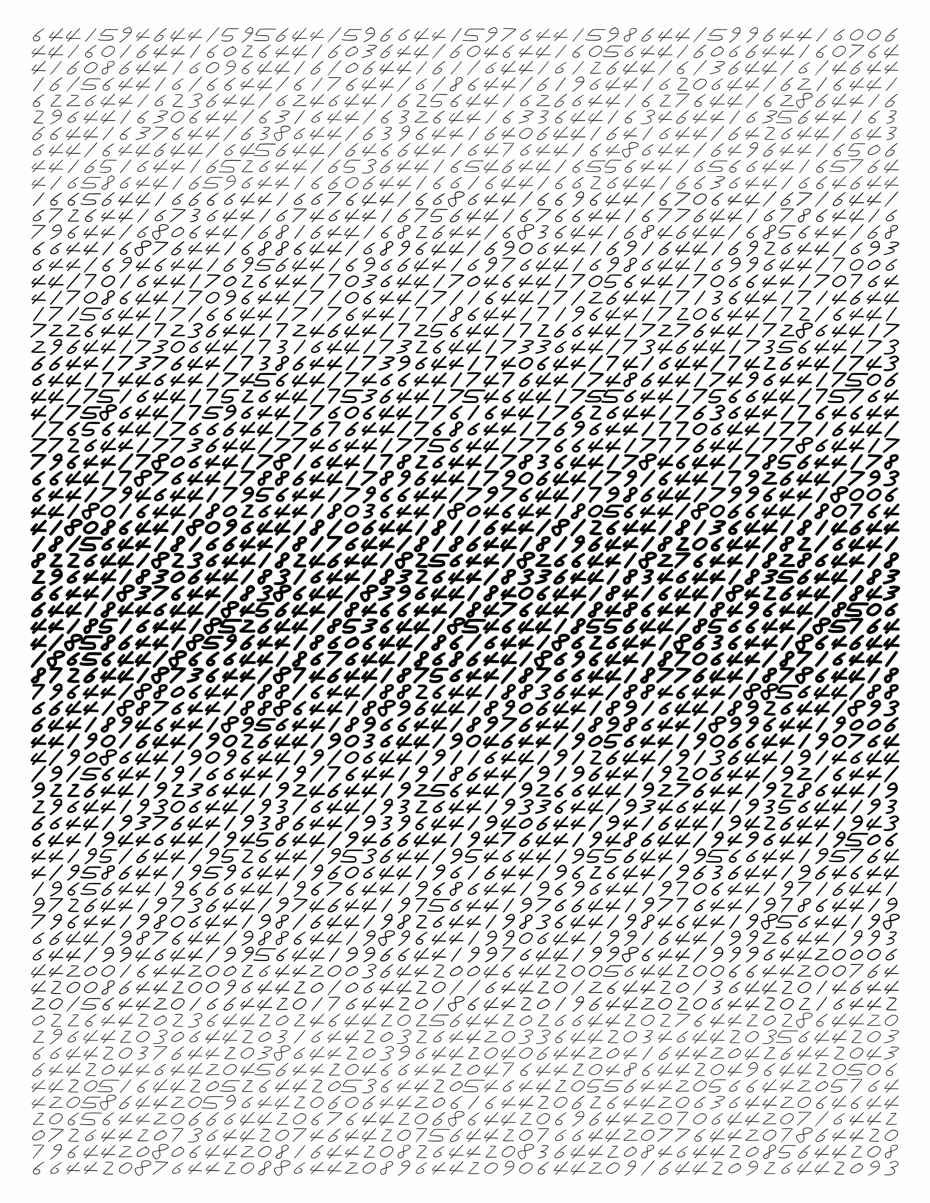 Endless (5,607,250 to Infinity) #2869
