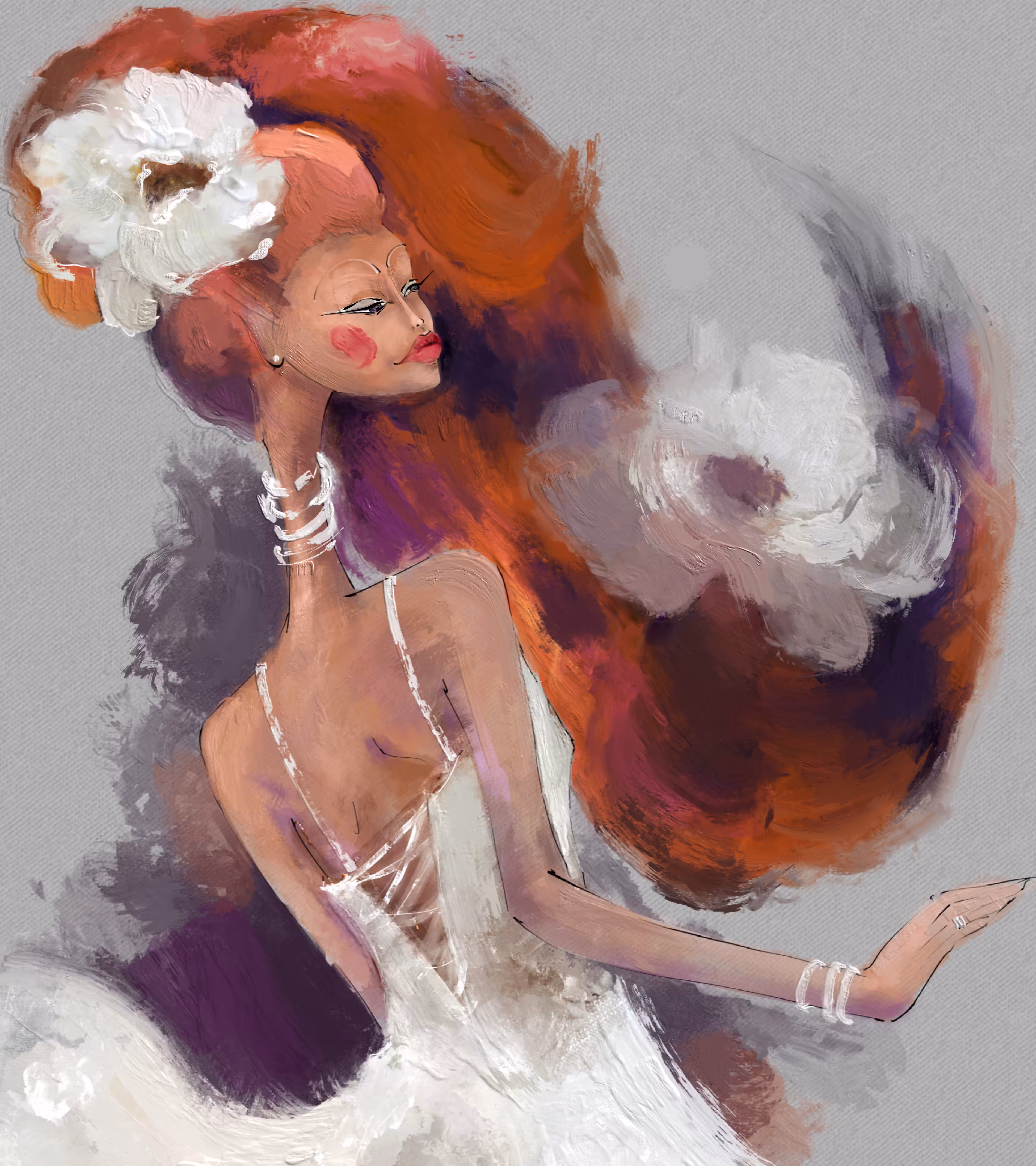 Probably a bride