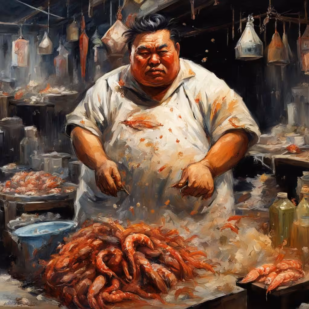Seafood seller