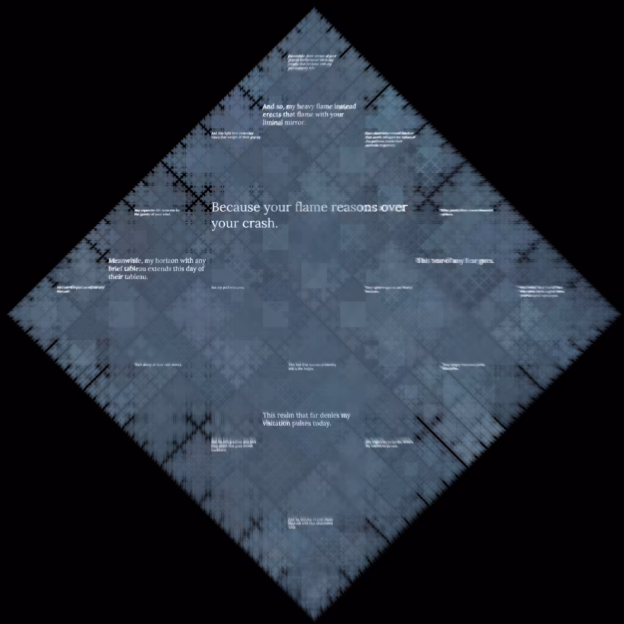 Diamond Fractal Fire #6