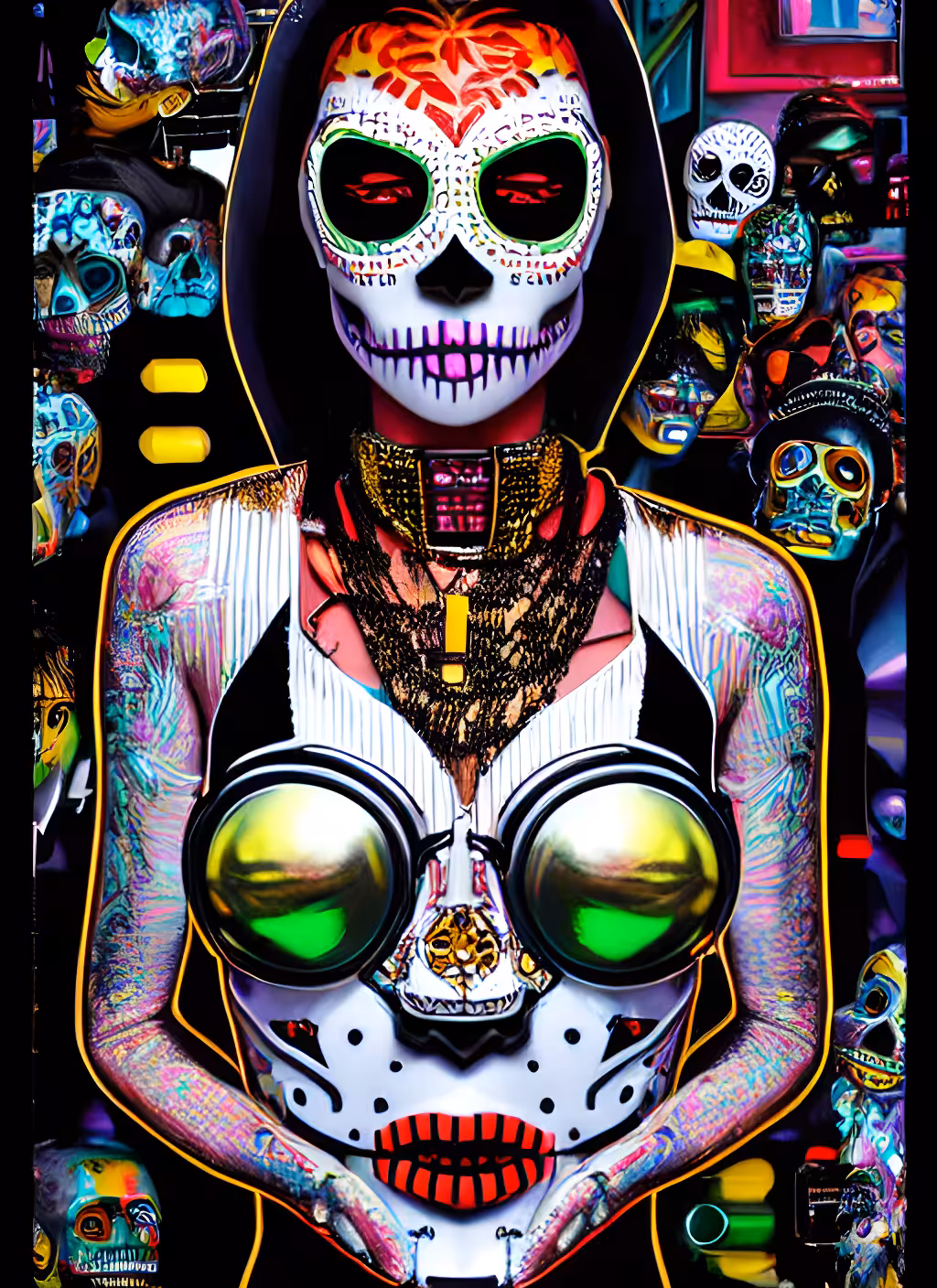 Skull Pop 001
