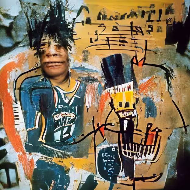 Basquiat Portrait #4