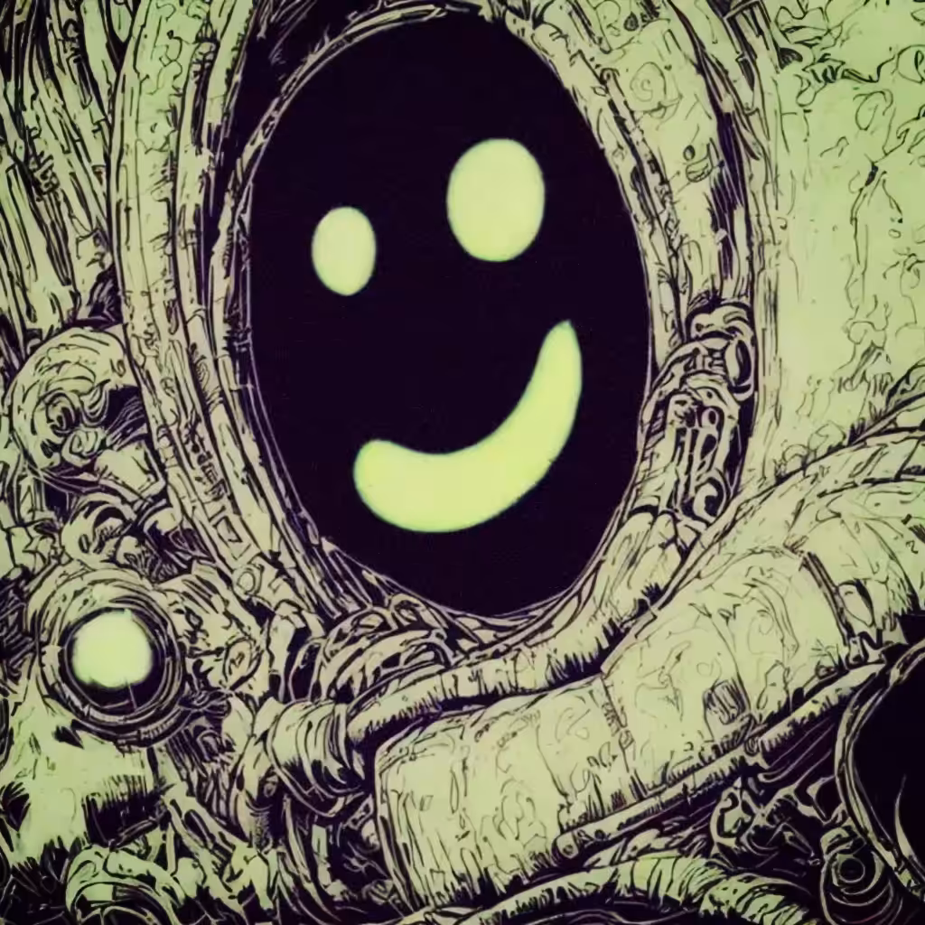 Alien smile