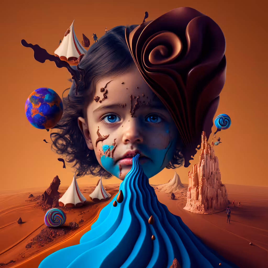 Chocolate planet