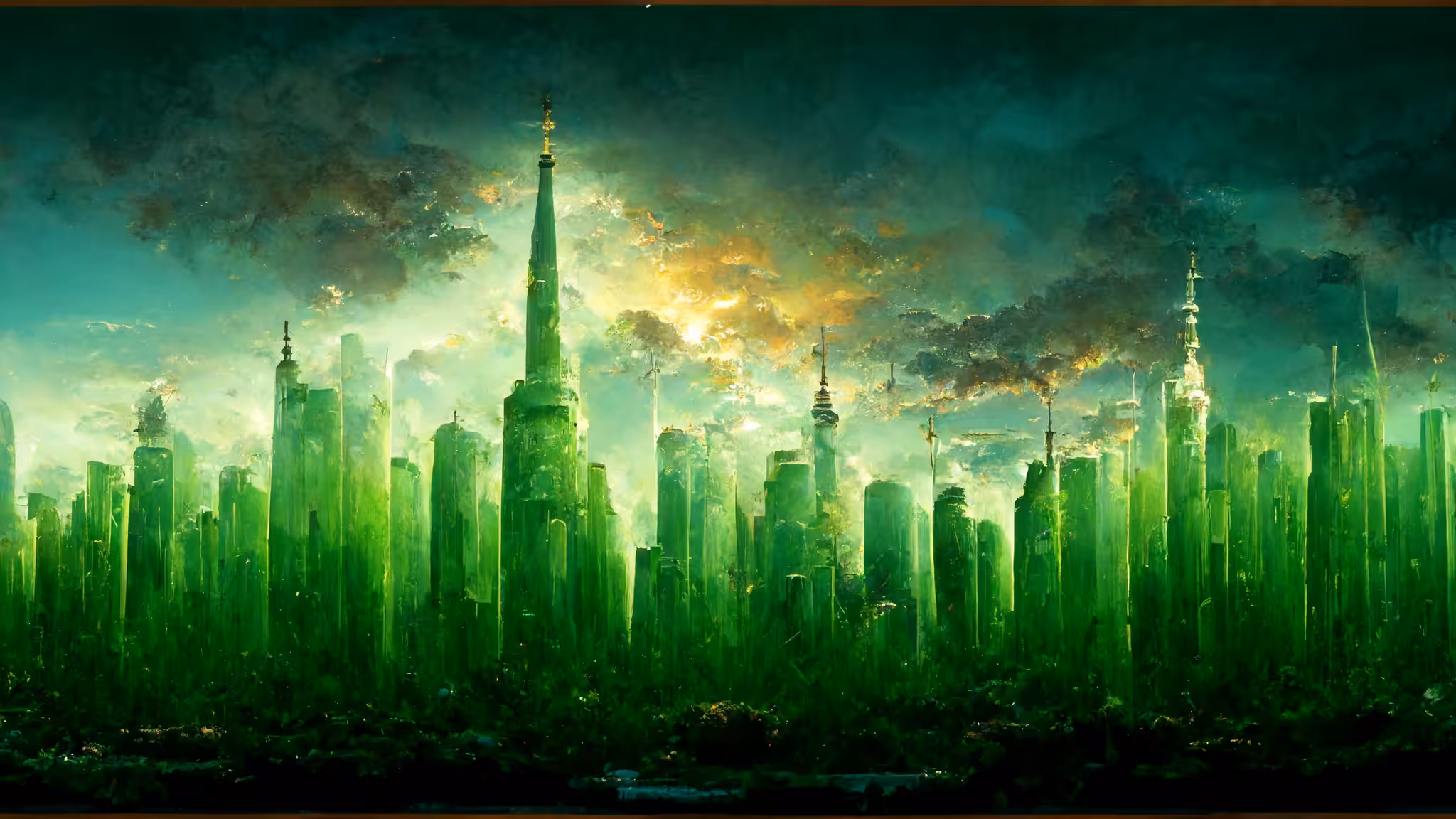 Emerald City Skyline