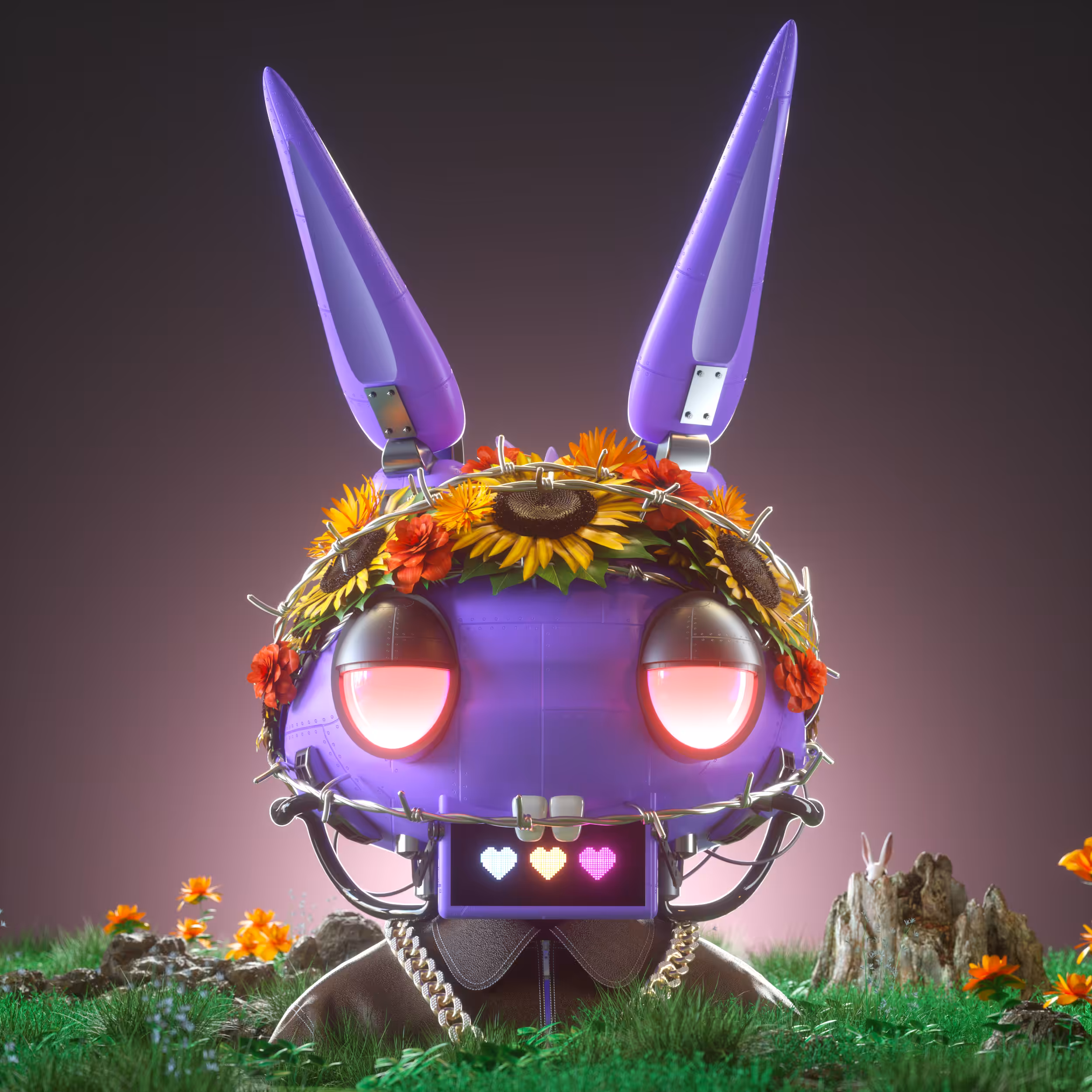 #146 HOPPER - SUNFLOWERED